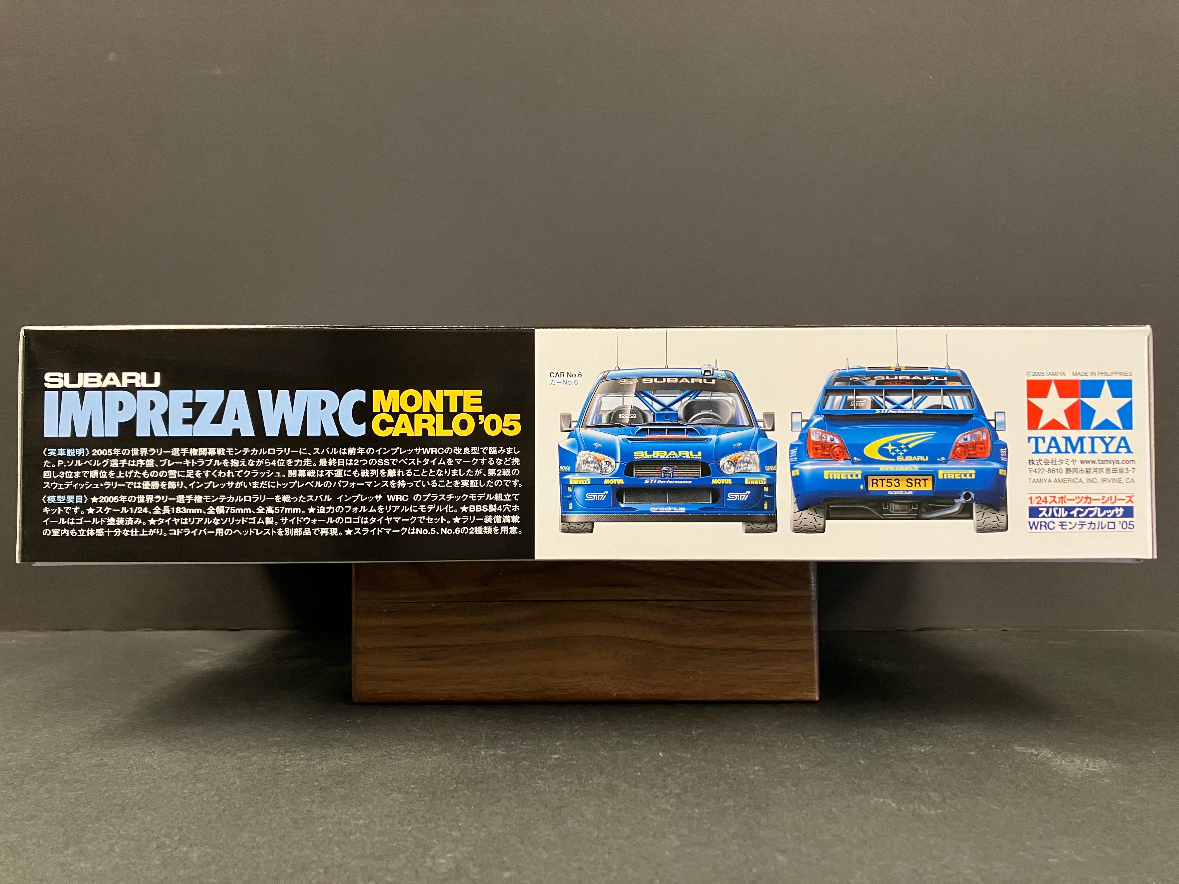 No. 281 Subaru Impreza WRC GDB ~ Year 2005 Monte-Carlo Rally Version [Petter Solberg & Stéphane Sarrazin]