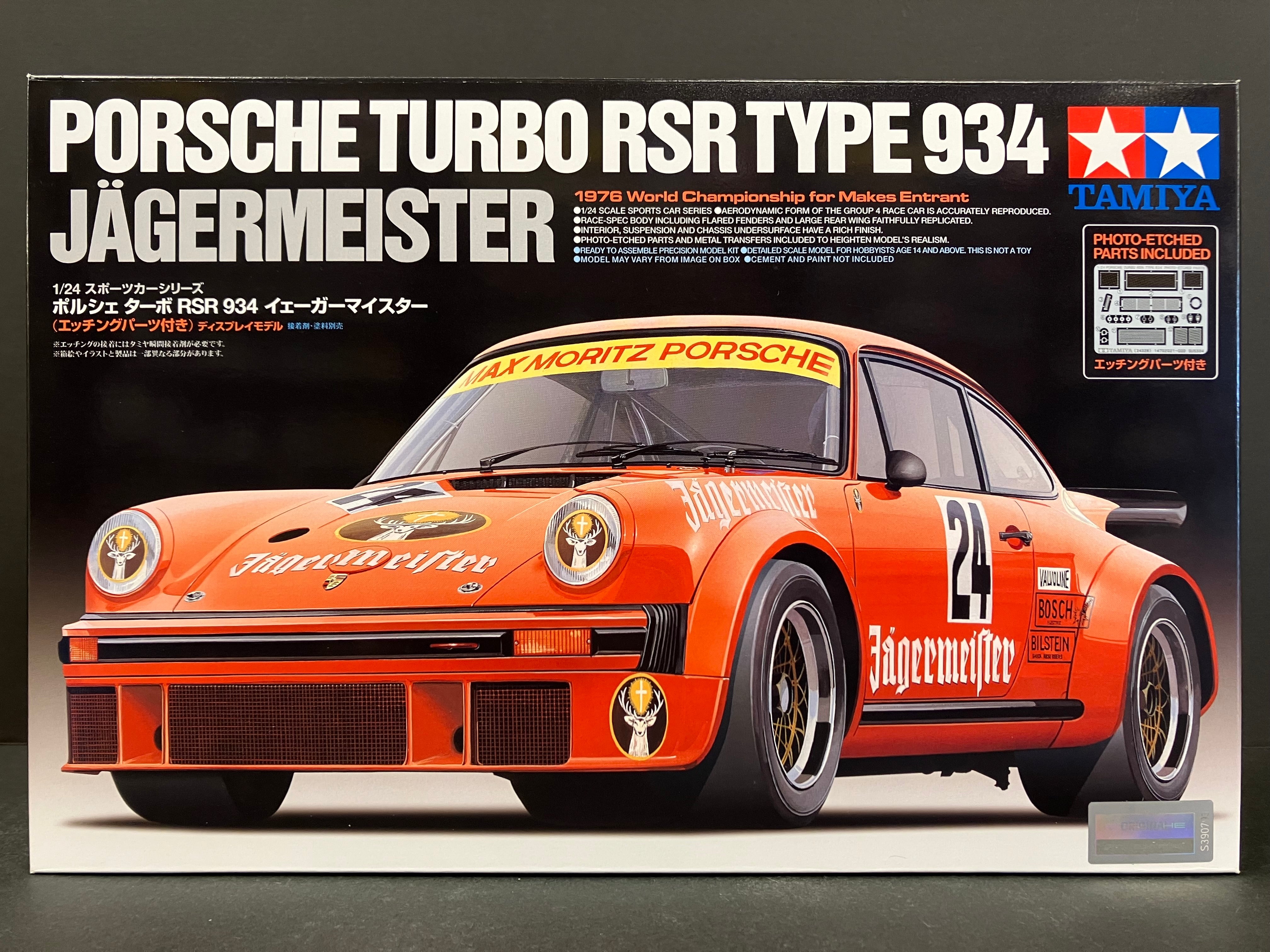 No. 328 Porsche Turbo RSR Type 934 Jägermeister (Photo-etched parts included) ~ Year 1976 World Championship for Makes Entrant Version