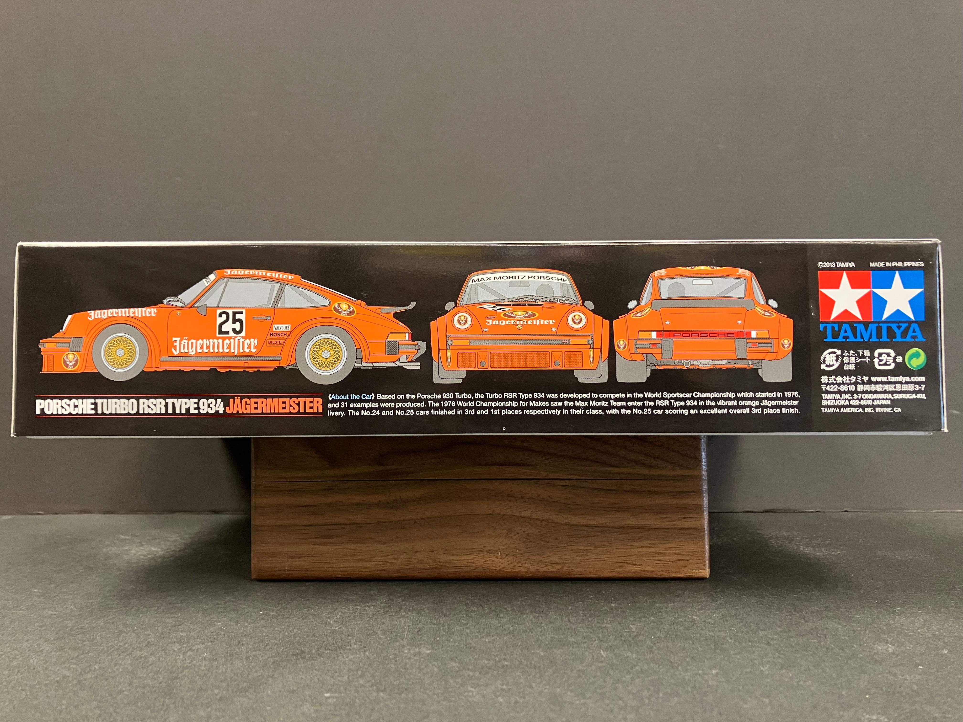 No. 328 Porsche Turbo RSR Type 934 Jägermeister (Photo-etched parts included) ~ Year 1976 World Championship for Makes Entrant Version