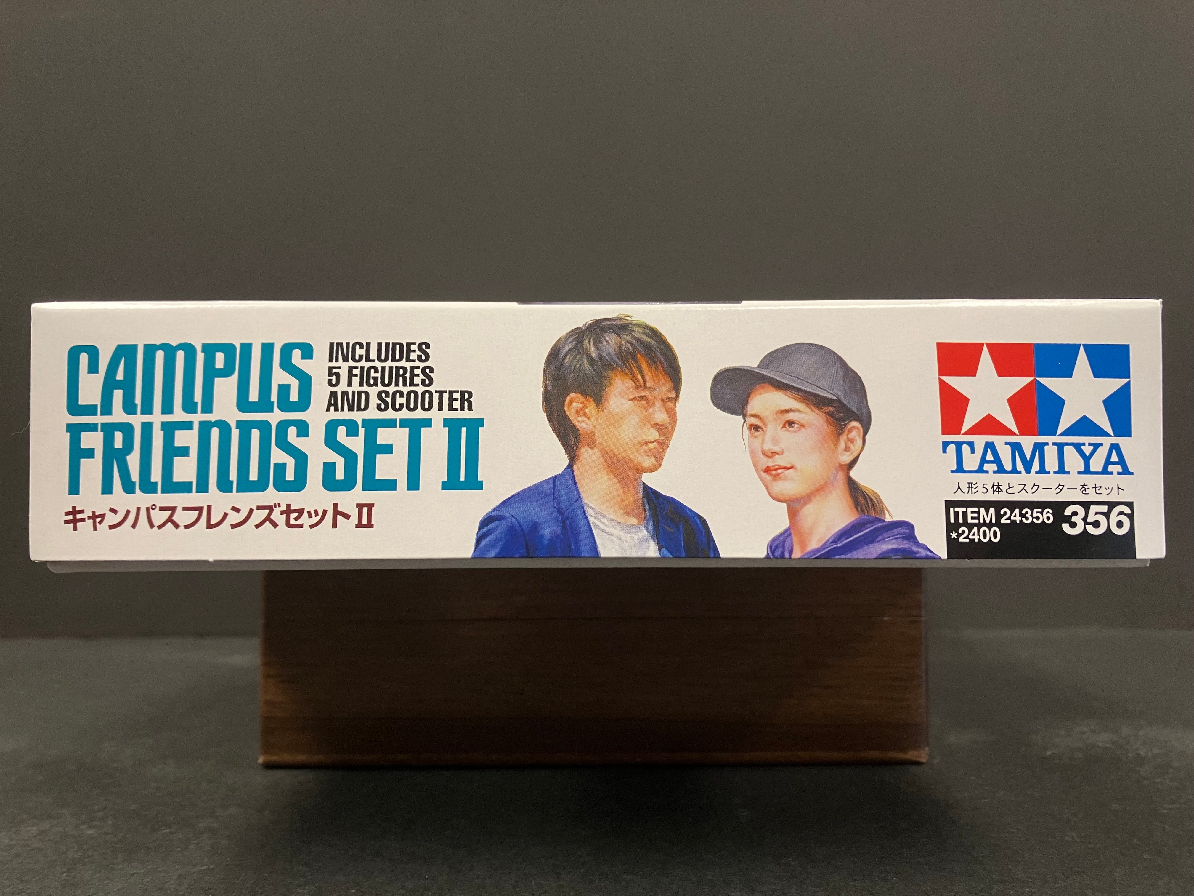 No. 356 Campus Friends Set II includes 5 Figures and Yamaha Vino Scooter