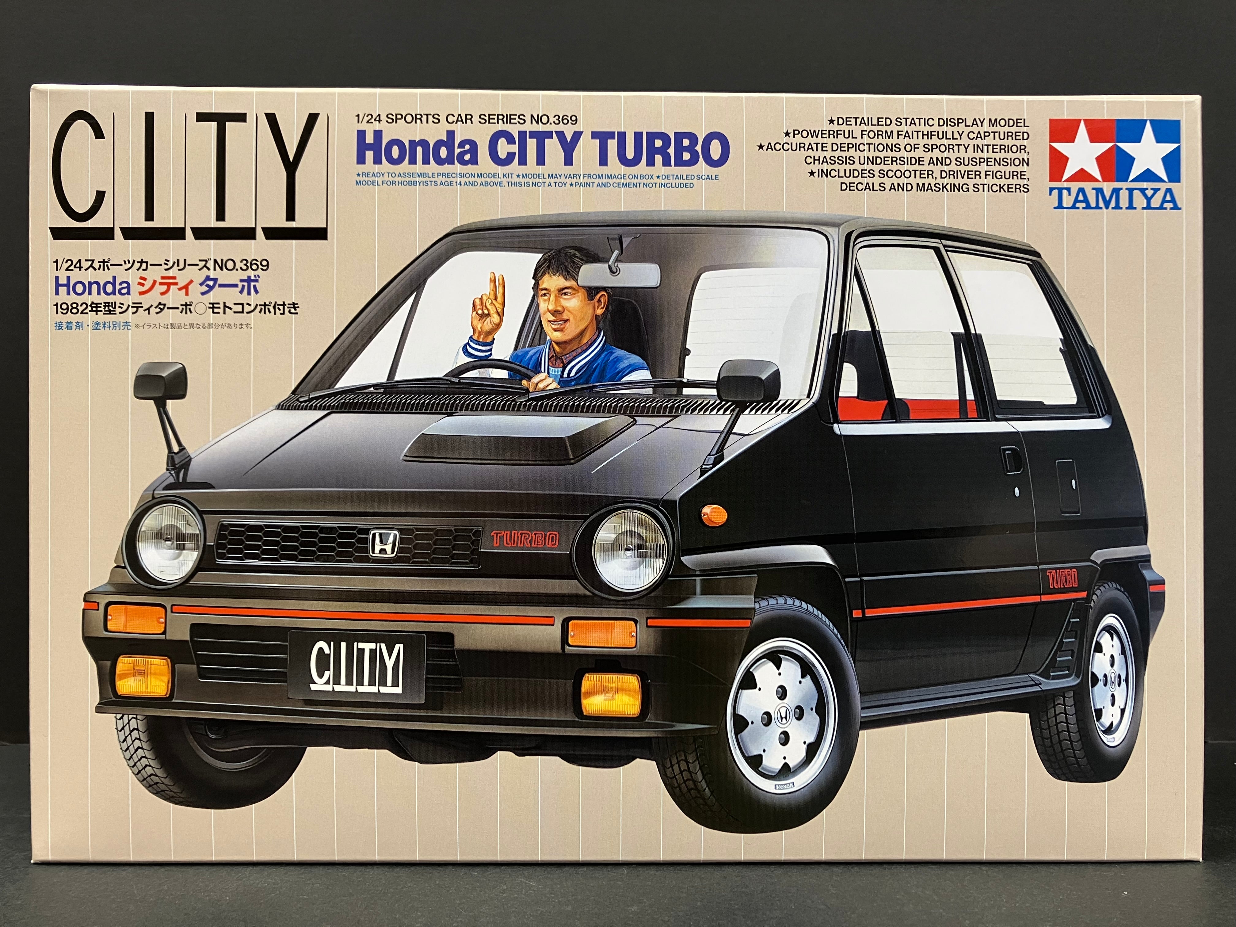 No. 369 Honda City Turbo I AA ~ Year 1982 Version with Honda Motocompo
