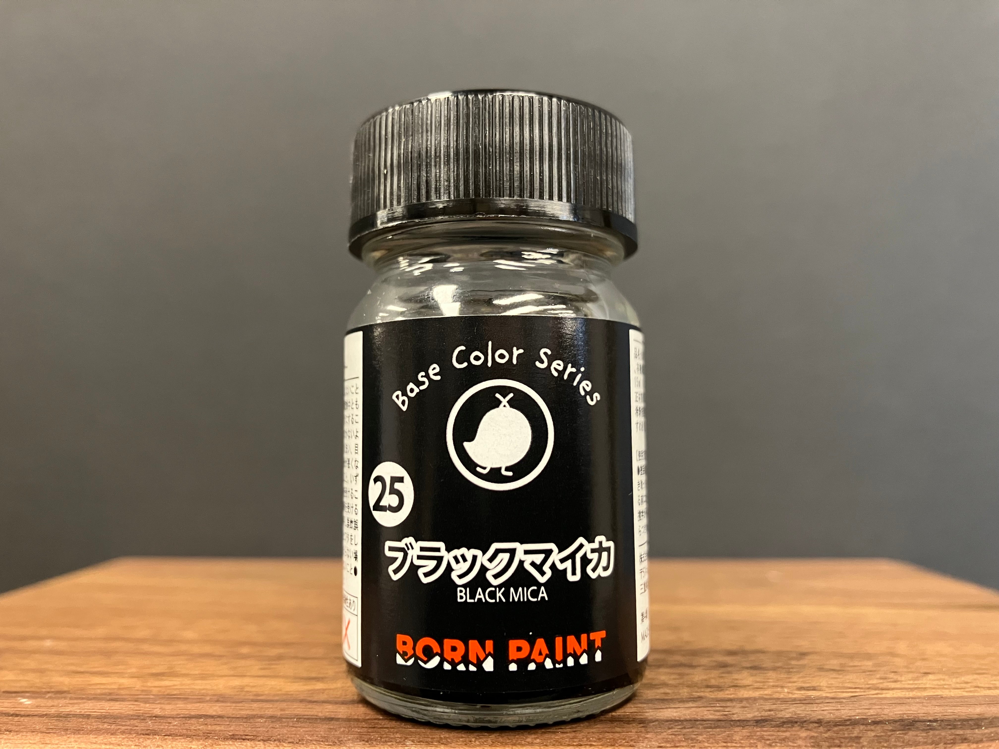 No. 25 Black Mica [油性塗料 - 黑雲母] (ブラックマイカ) 15 ml