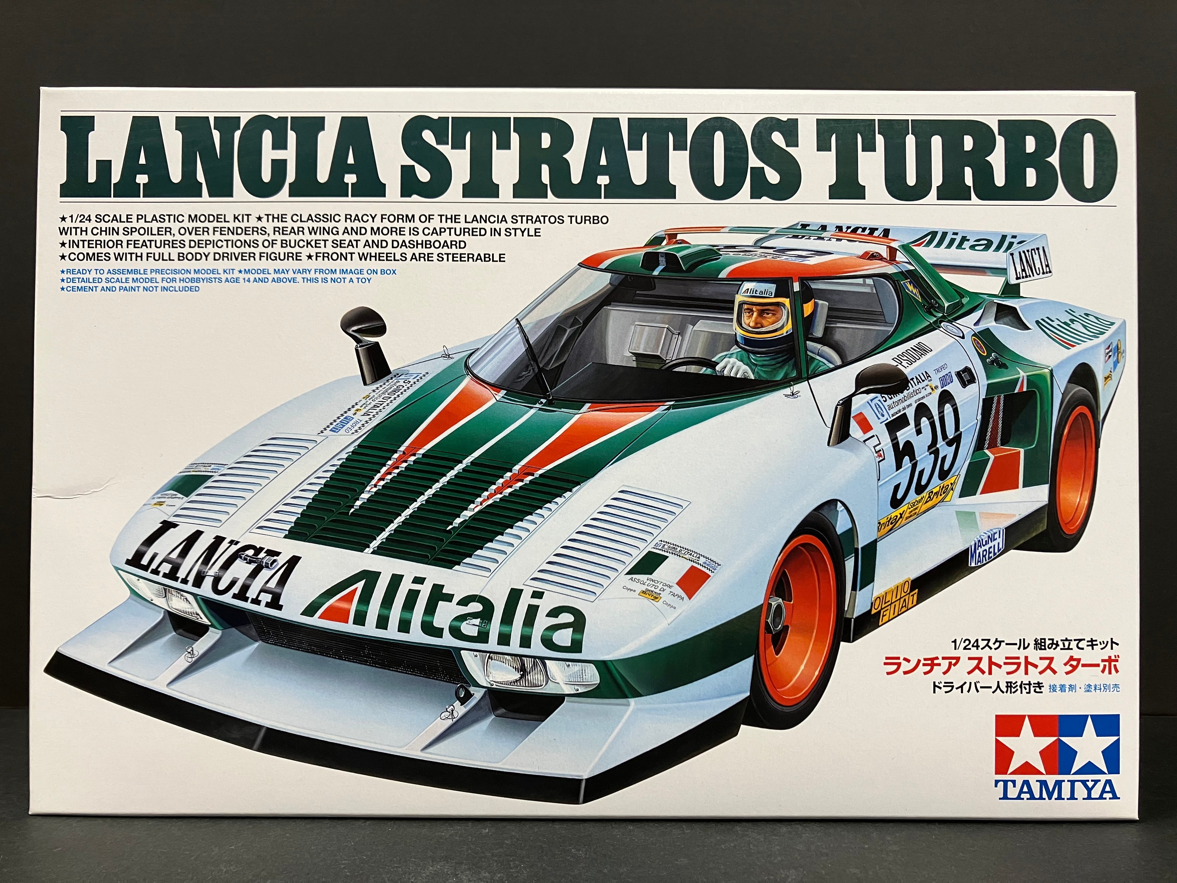 No. 210 Lancia Stratos Turbo Alitalia ~ Year 1976 Group 5 Silhouette Version [Sandro Munari & Piero Sodano]