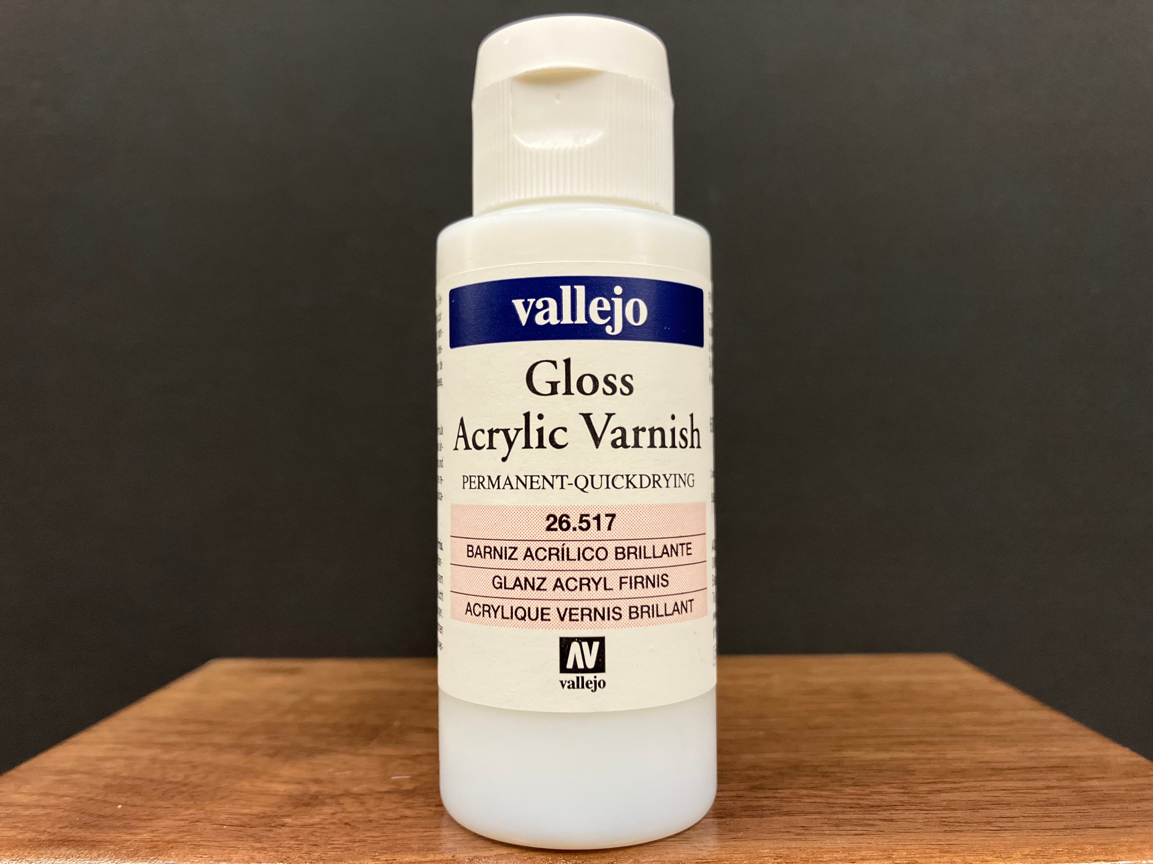 Auxiliary Products: Gloss Acrylic Varnish [水性透明保護漆 - 亮光澤透明]