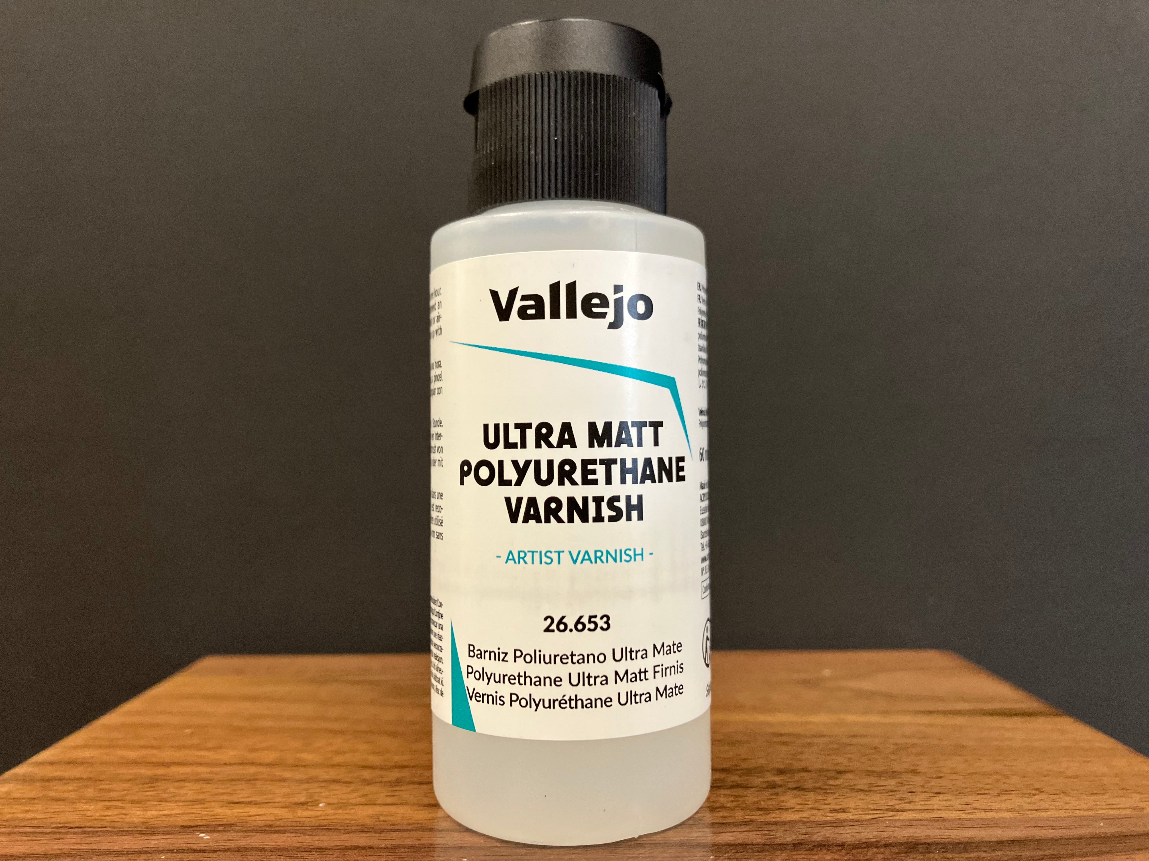 Auxiliary Products: Ultra Matt Polyurethane Varnish [水性聚氨酯透明保護漆 ~ 防刮/抗UV - 超級消光透明]