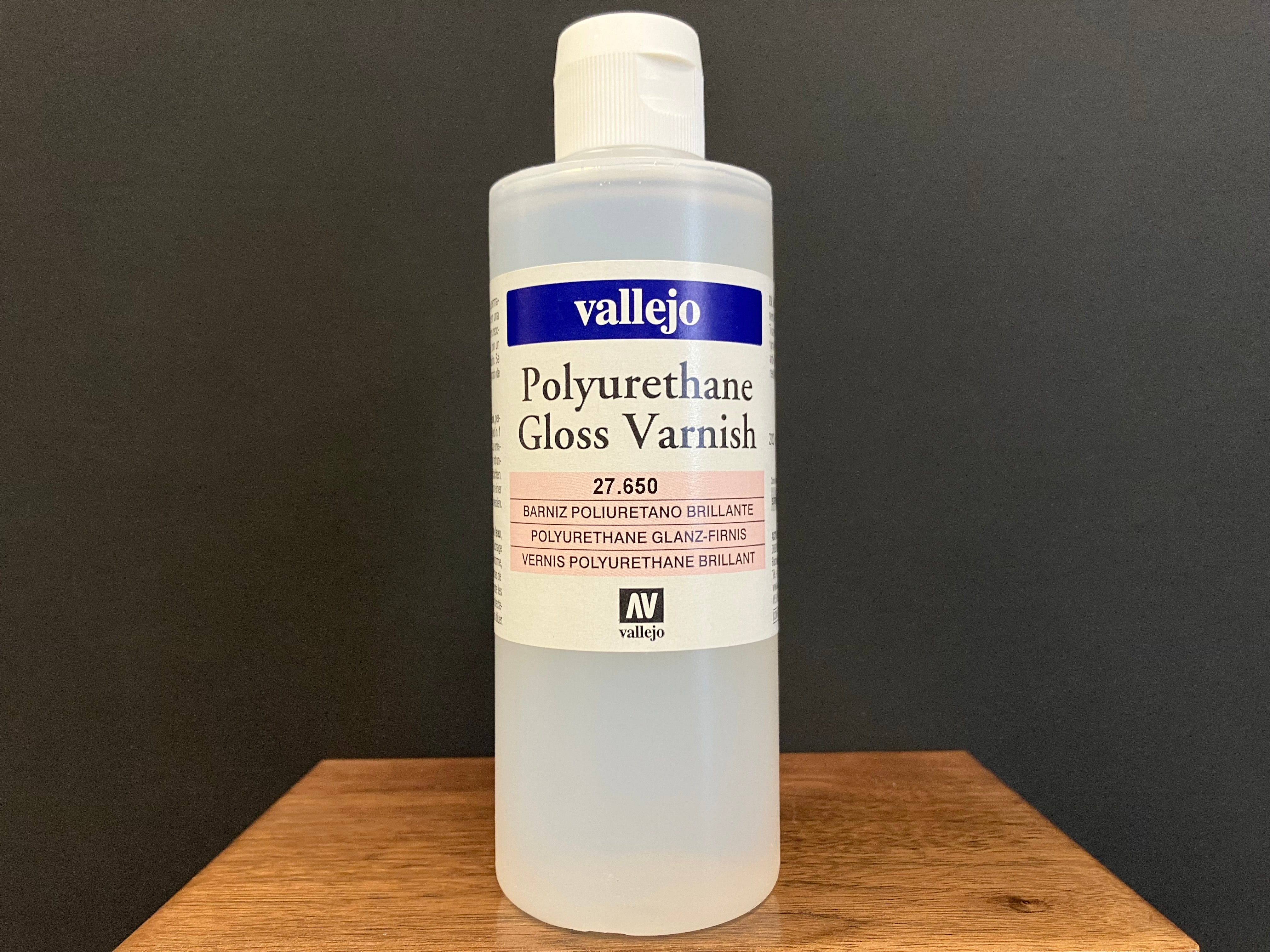 Auxiliary Products: Gloss Polyurethane Varnish [水性聚氨酯透明保護漆 ~ 防刮/抗UV - 亮光澤透明]