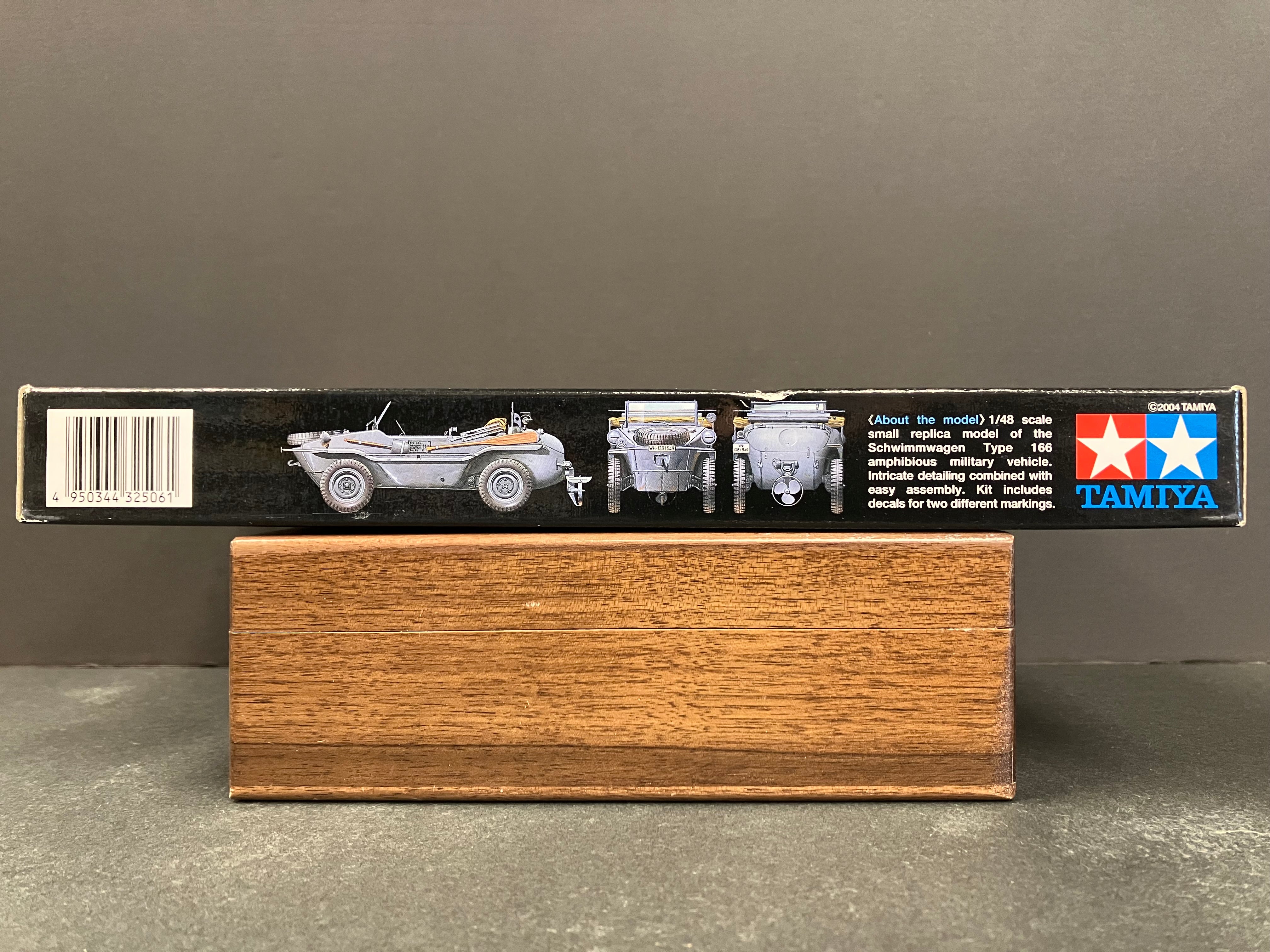 1/48 Scale Military Miniature Series: No. 6 Pkw.K2s German Schwimmwagen Type 166