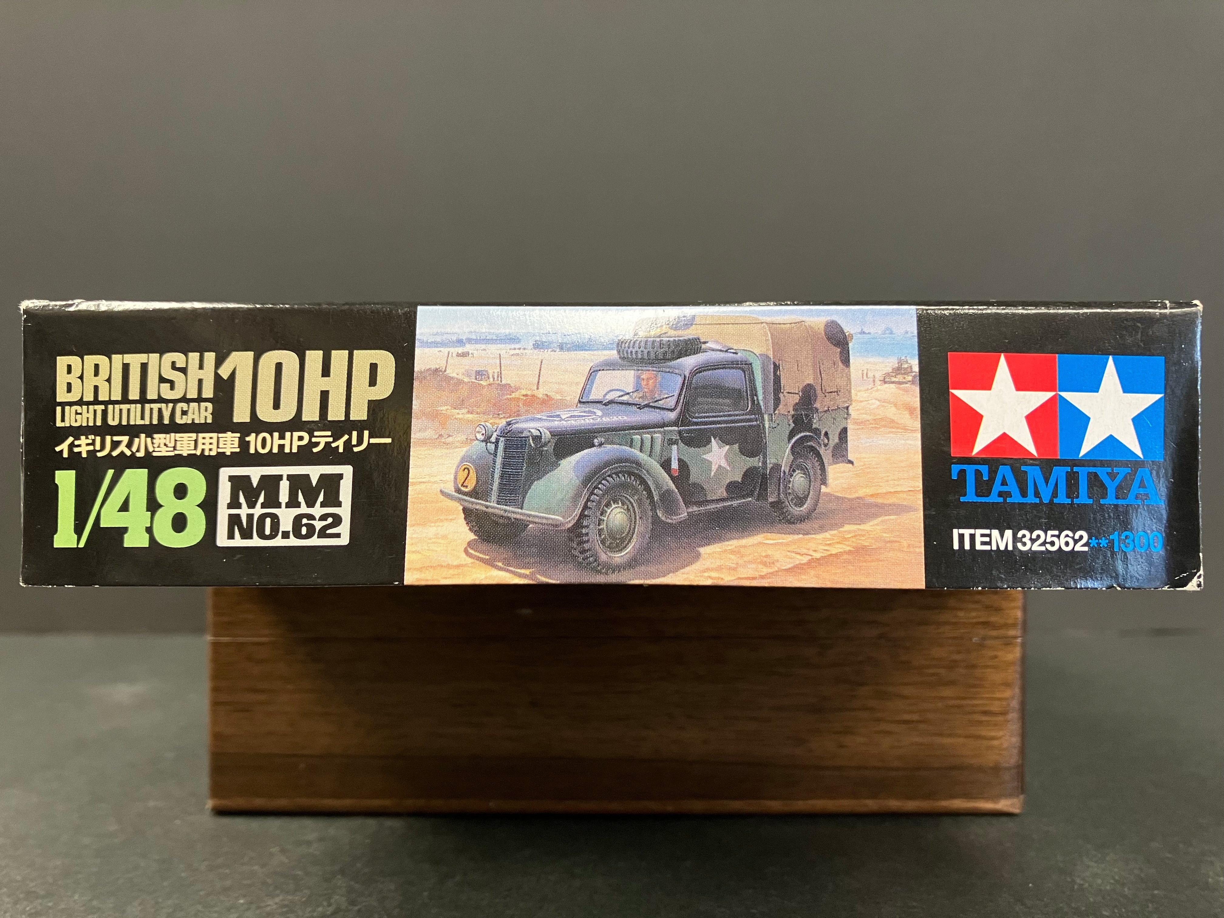 1/48 Scale Military Miniature Series: No. 62 British Light Utility Car 10HP (Tilly)