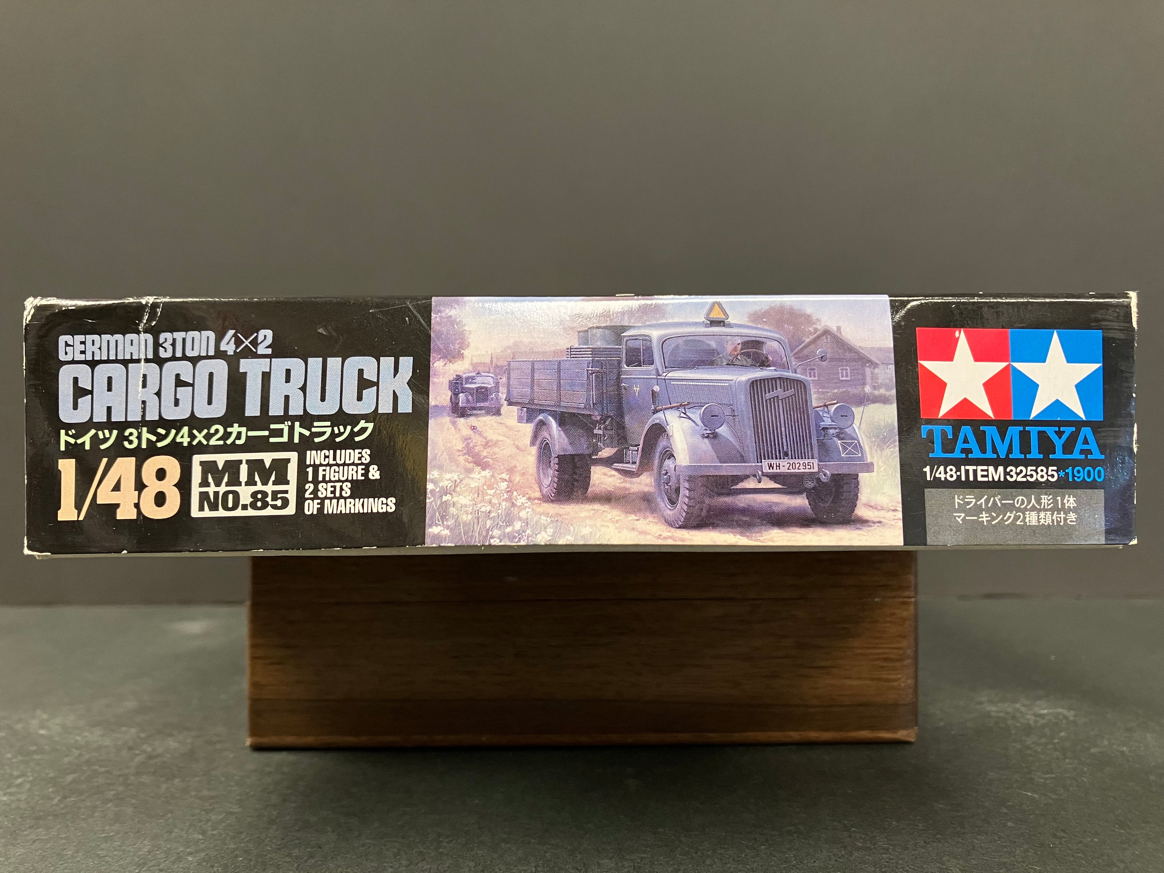 1/48 Scale Military Miniature Series: No. 85 German 3 Ton 4 x 2 Cargo Truck