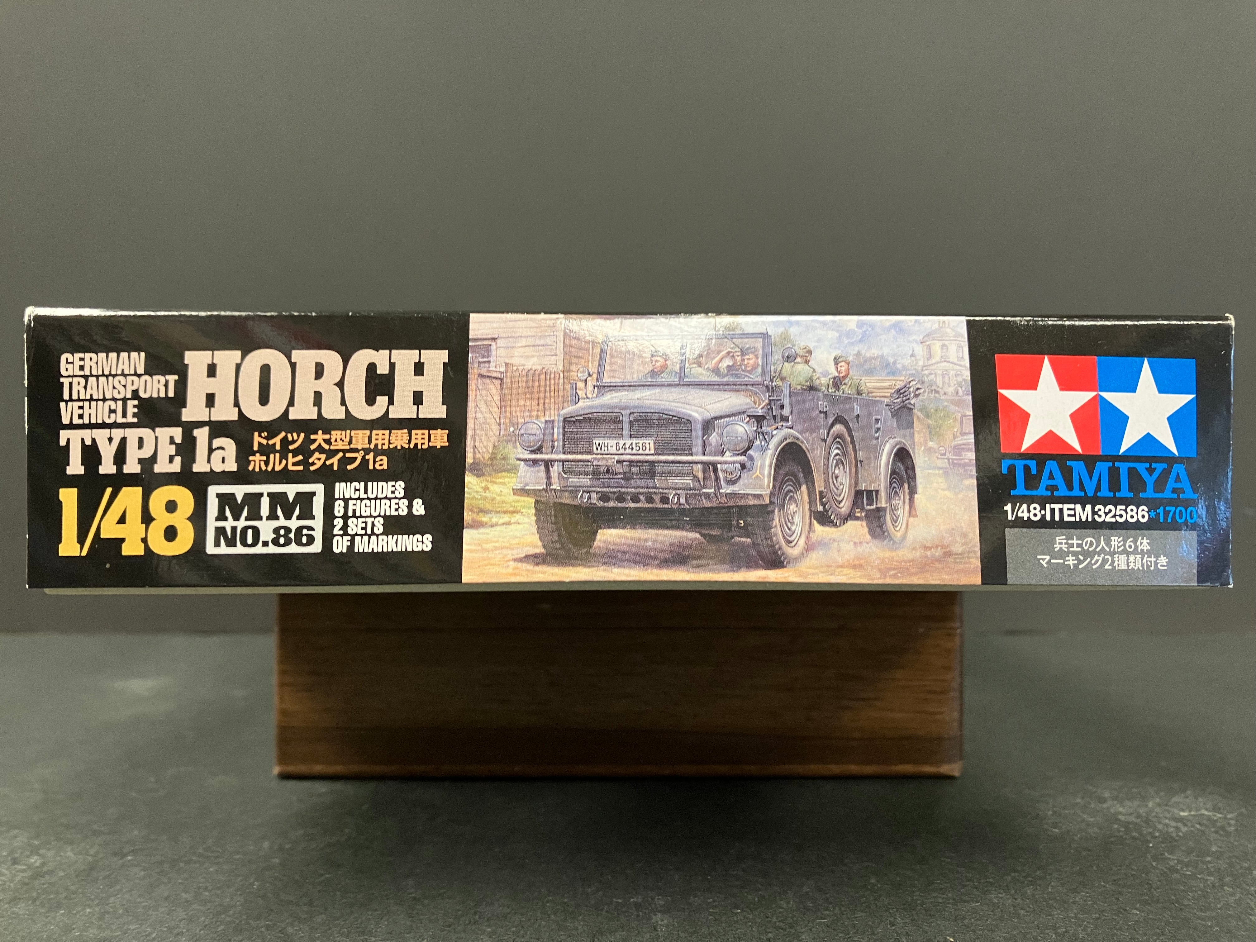 1/48 Scale Military Miniature Series: No. 86 German Transport Vehicle Horch Type 1a