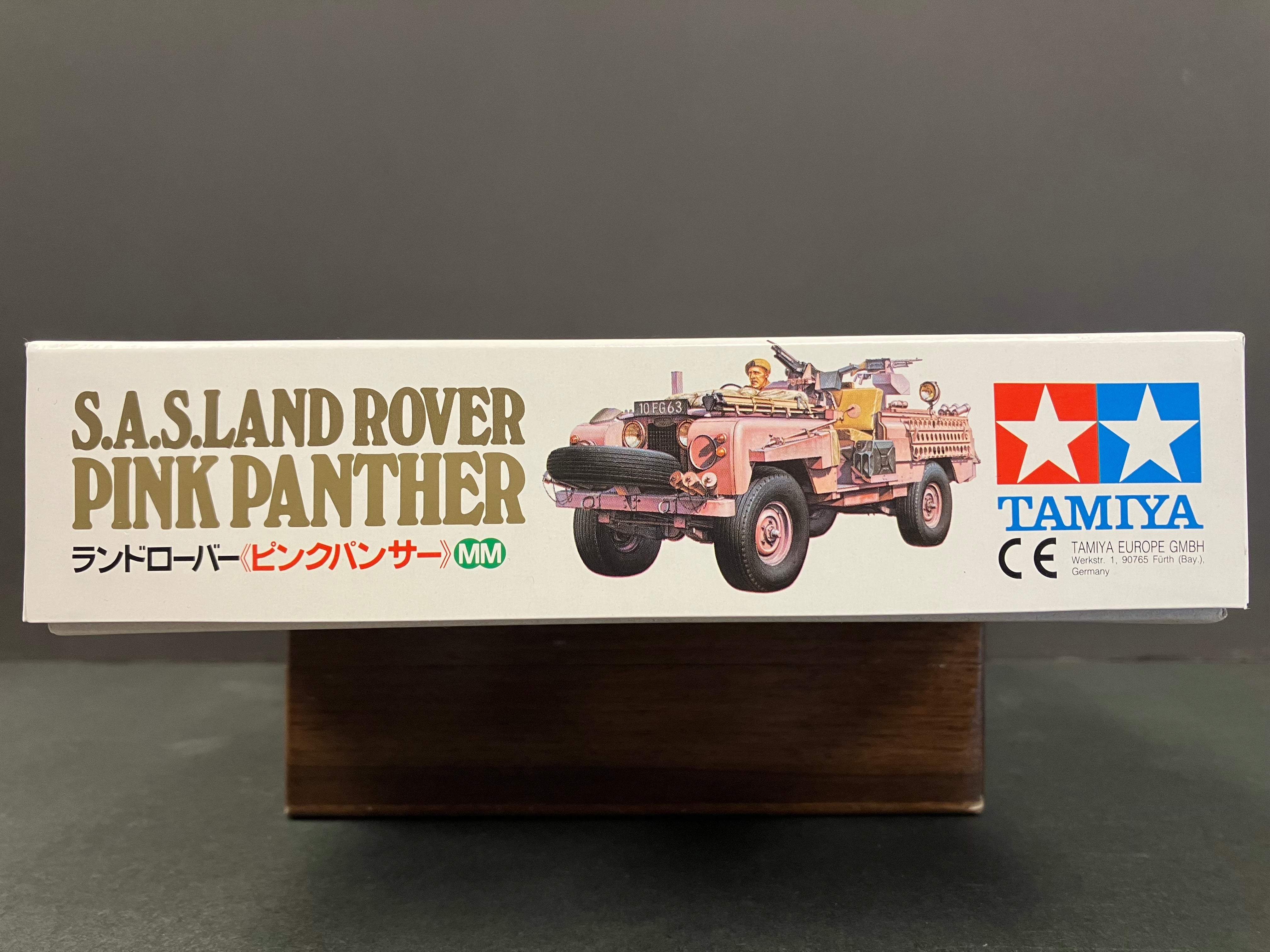 1/35 Scale Military Miniature Series: No. 076 S.A.S. Land Rover Pink Panther [空勤特遣隊·英國越野路華·傻豹]