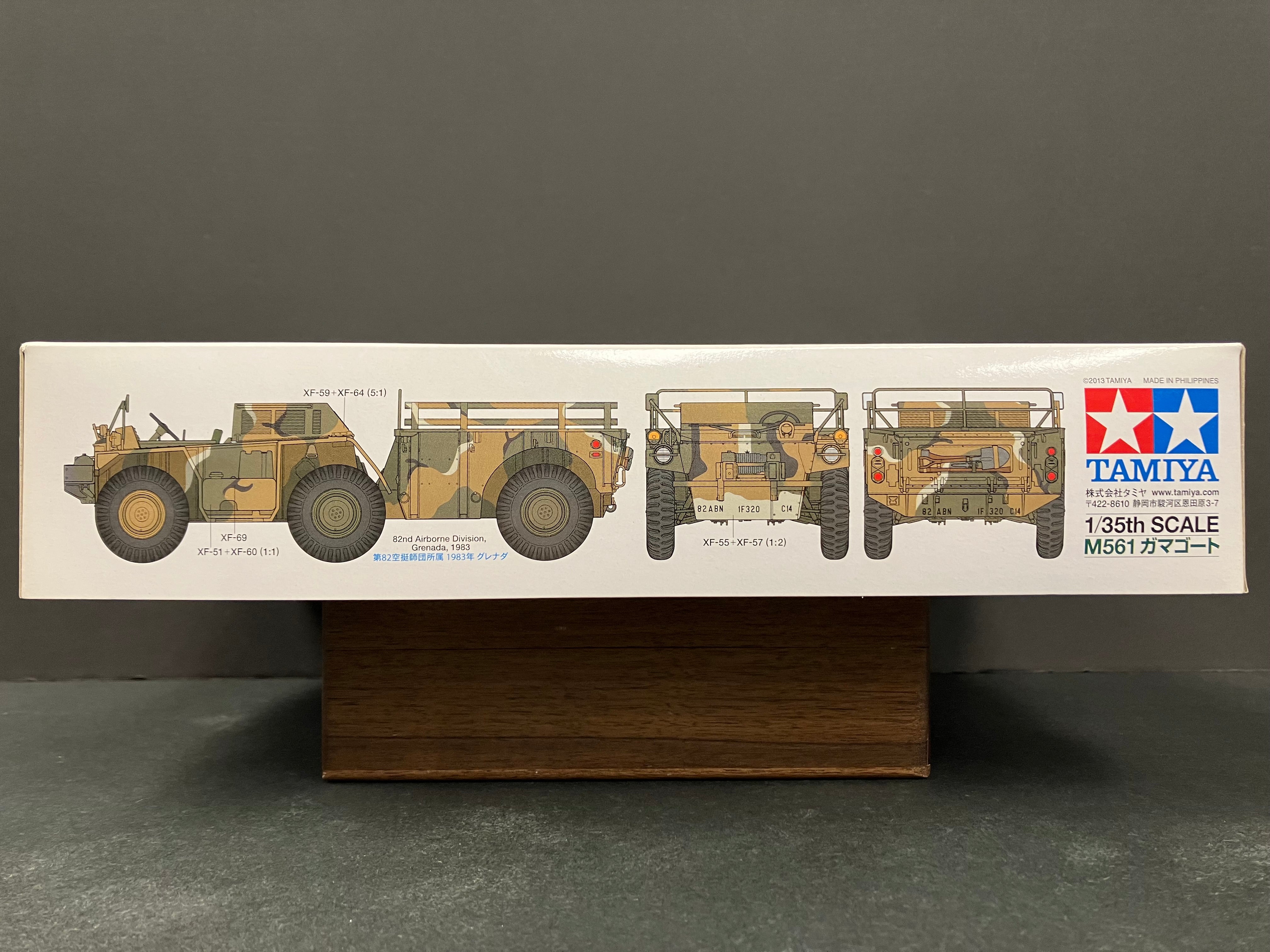 1/35 Scale Military Miniature Series: No. 330 U.S. 6X6 Cargo Truck M561 Gama Goat