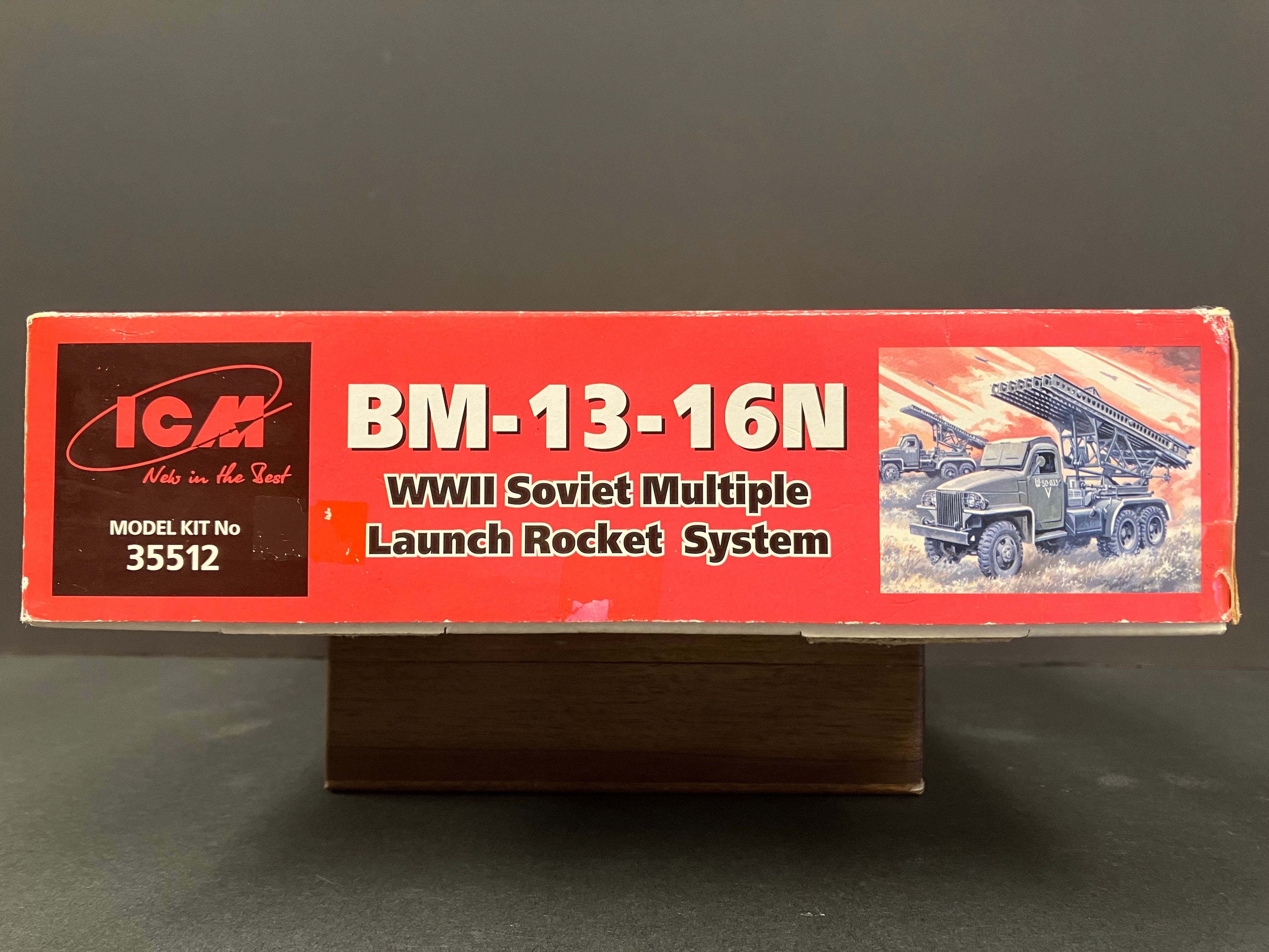 1/35 Scale No. 35512 BM-13-16N WWII Soviet Multiple Launch Rocket System (Katyusha Rocket Launcher) [Катю́ша]