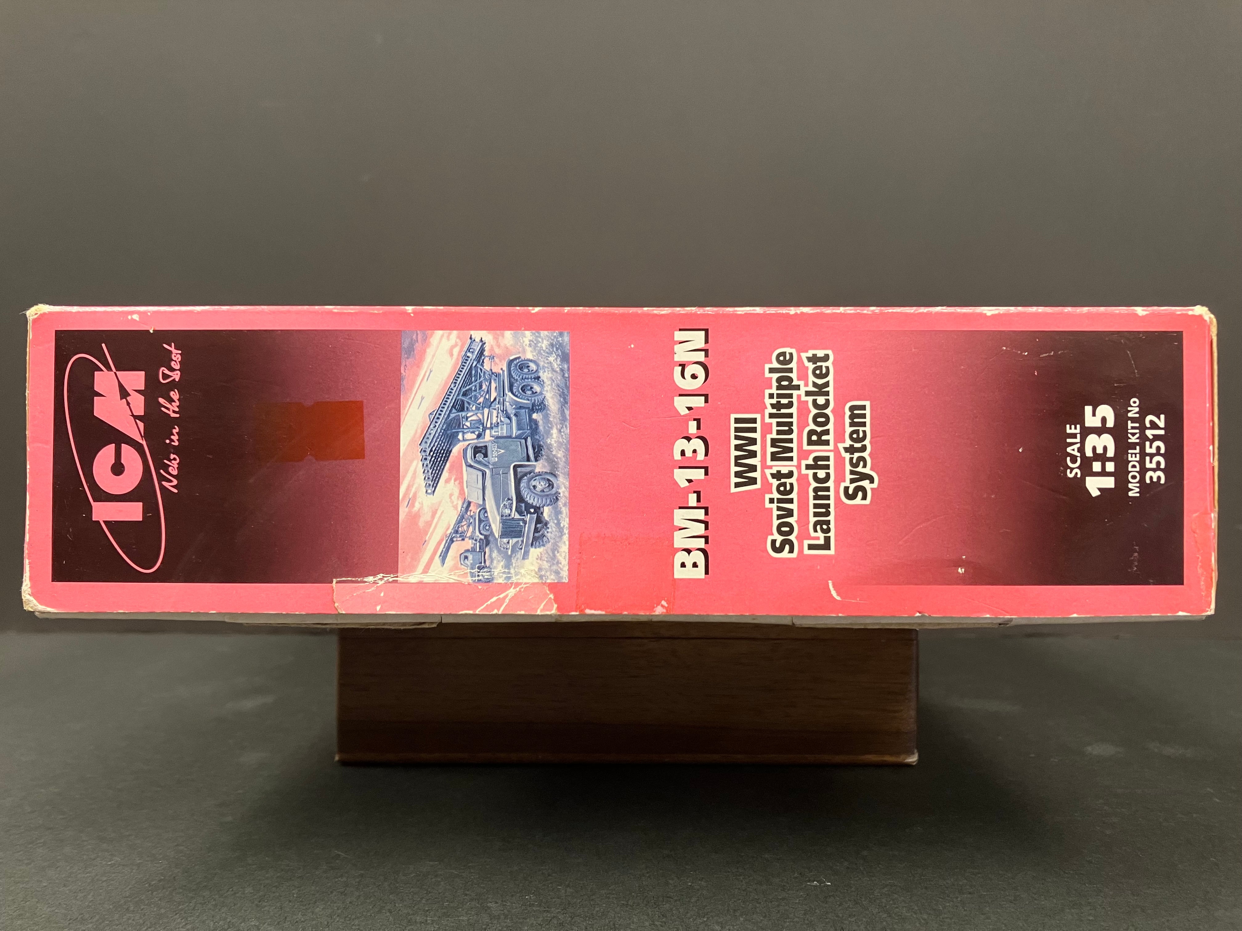 1/35 Scale No. 35512 BM-13-16N WWII Soviet Multiple Launch Rocket System (Katyusha Rocket Launcher) [Катю́ша]