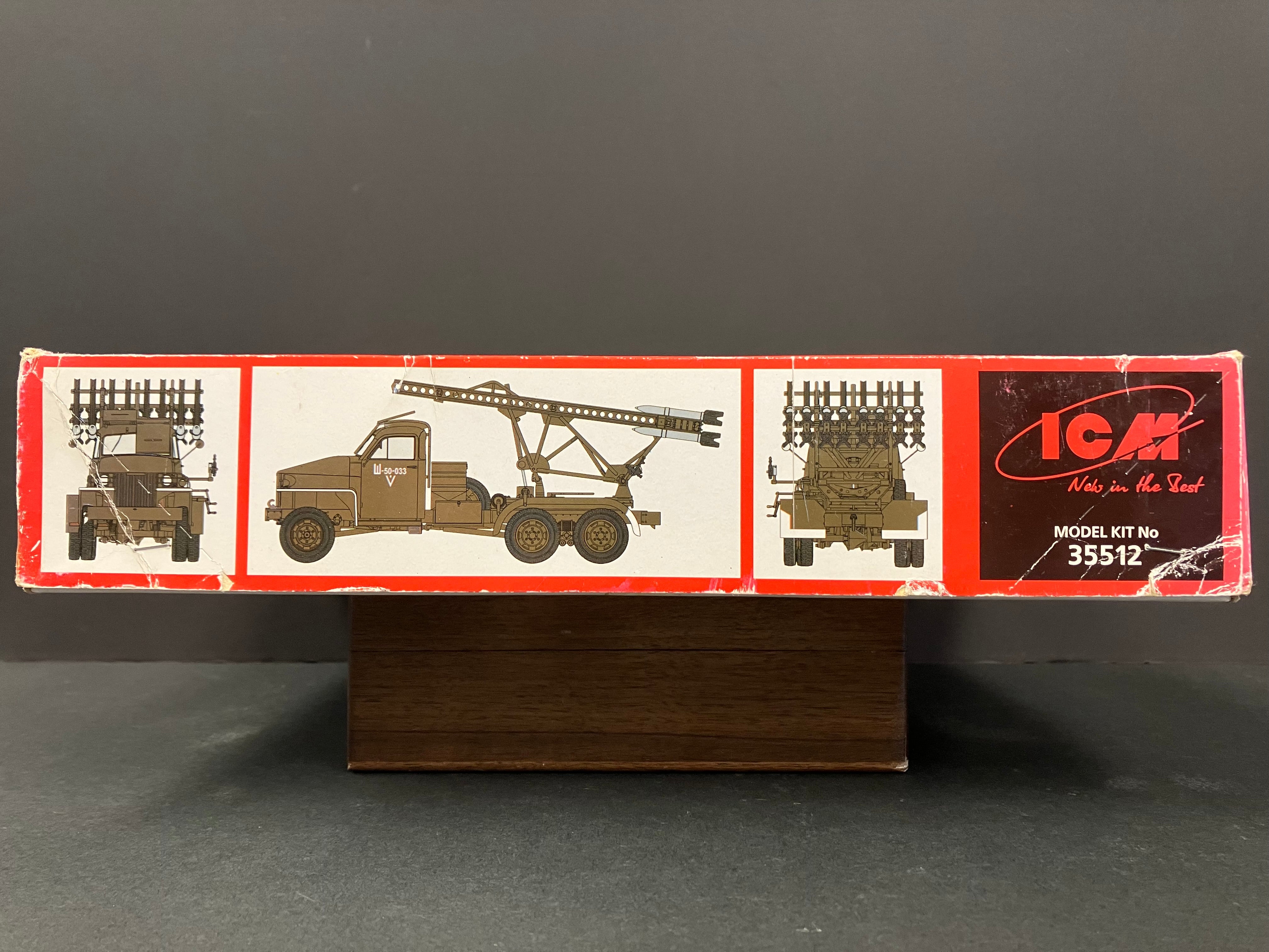 1/35 Scale No. 35512 BM-13-16N WWII Soviet Multiple Launch Rocket System (Katyusha Rocket Launcher) [Катю́ша]
