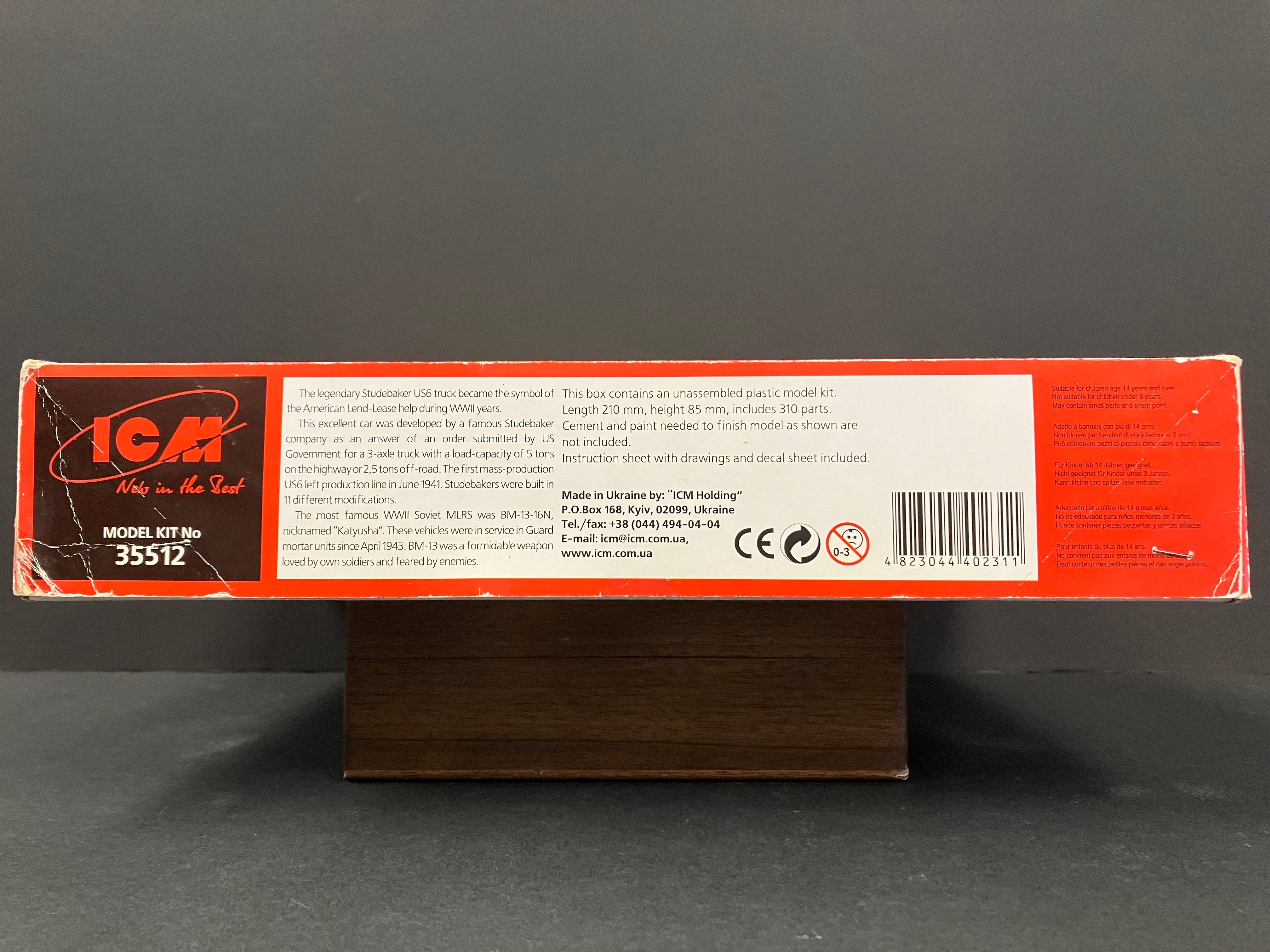 1/35 Scale No. 35512 BM-13-16N WWII Soviet Multiple Launch Rocket System (Katyusha Rocket Launcher) [Катю́ша]