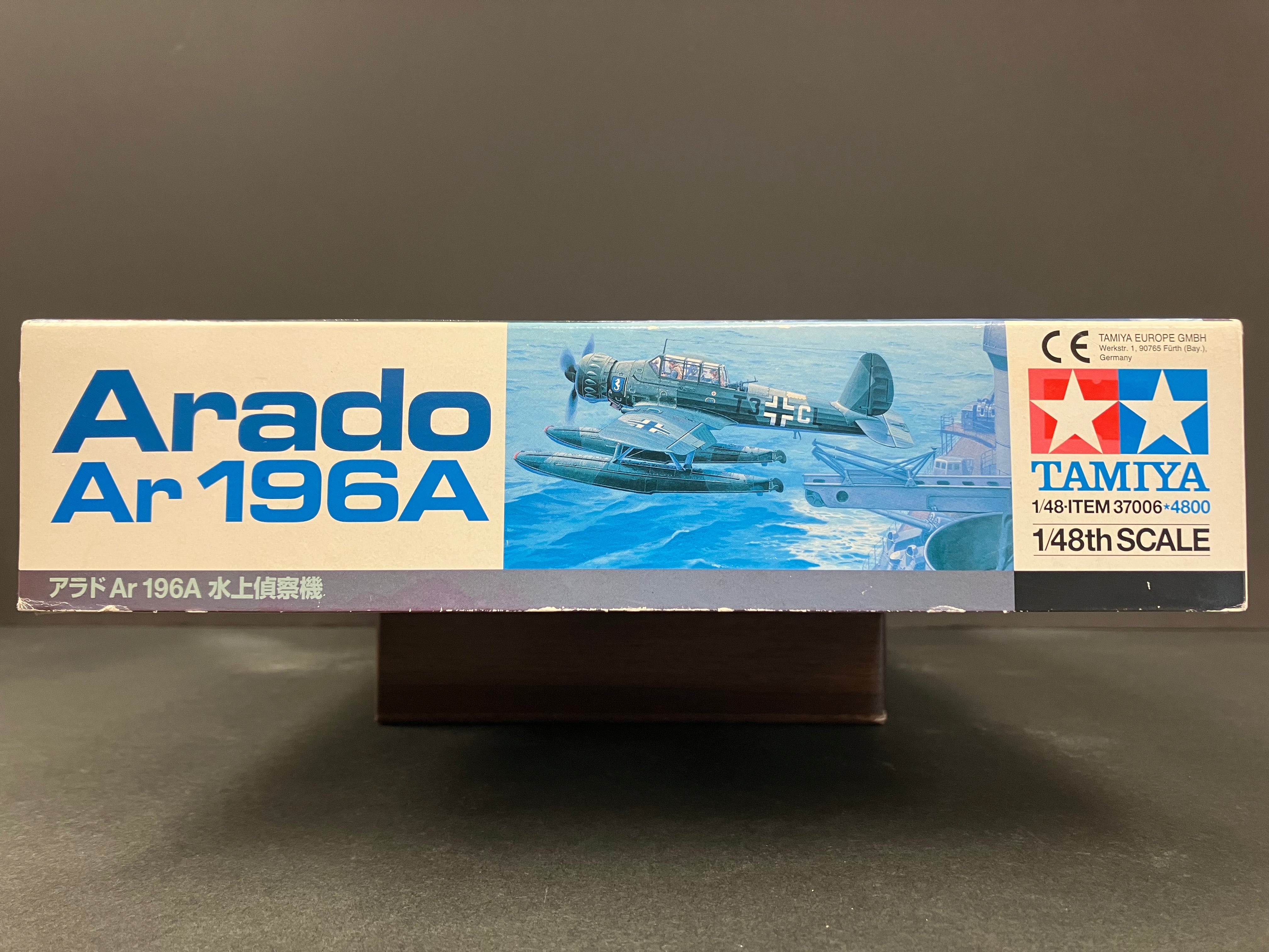 1/48 Scale Tamiya x Italeri Series No. 37006 Arado Ar 196A [アラド Ar 196A 水上偵察機]
