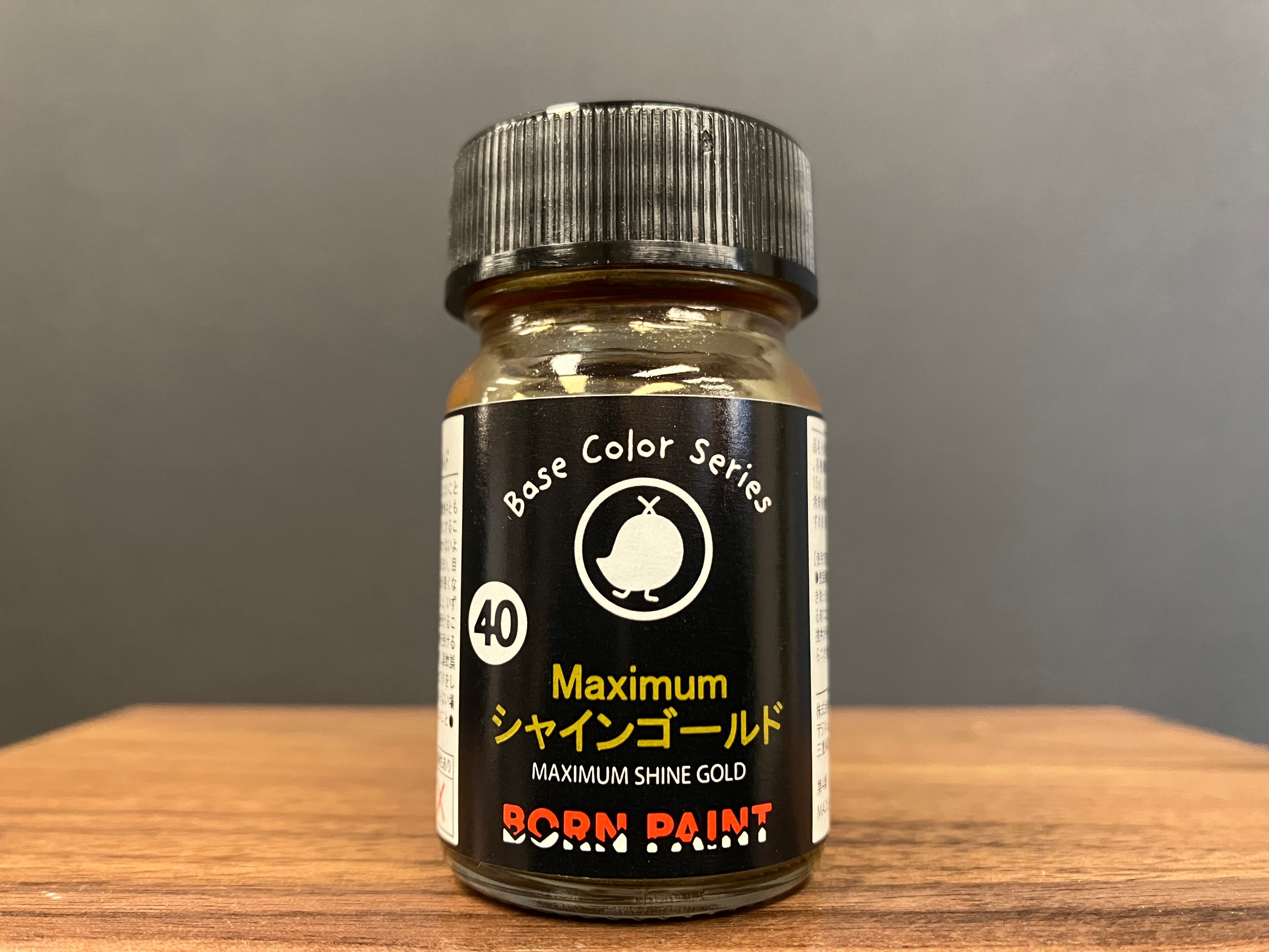 No. 40 Maximum Shine Gold [油性塗料 - 極致閃耀金] (Maximum シャインゴールド) 15 ml