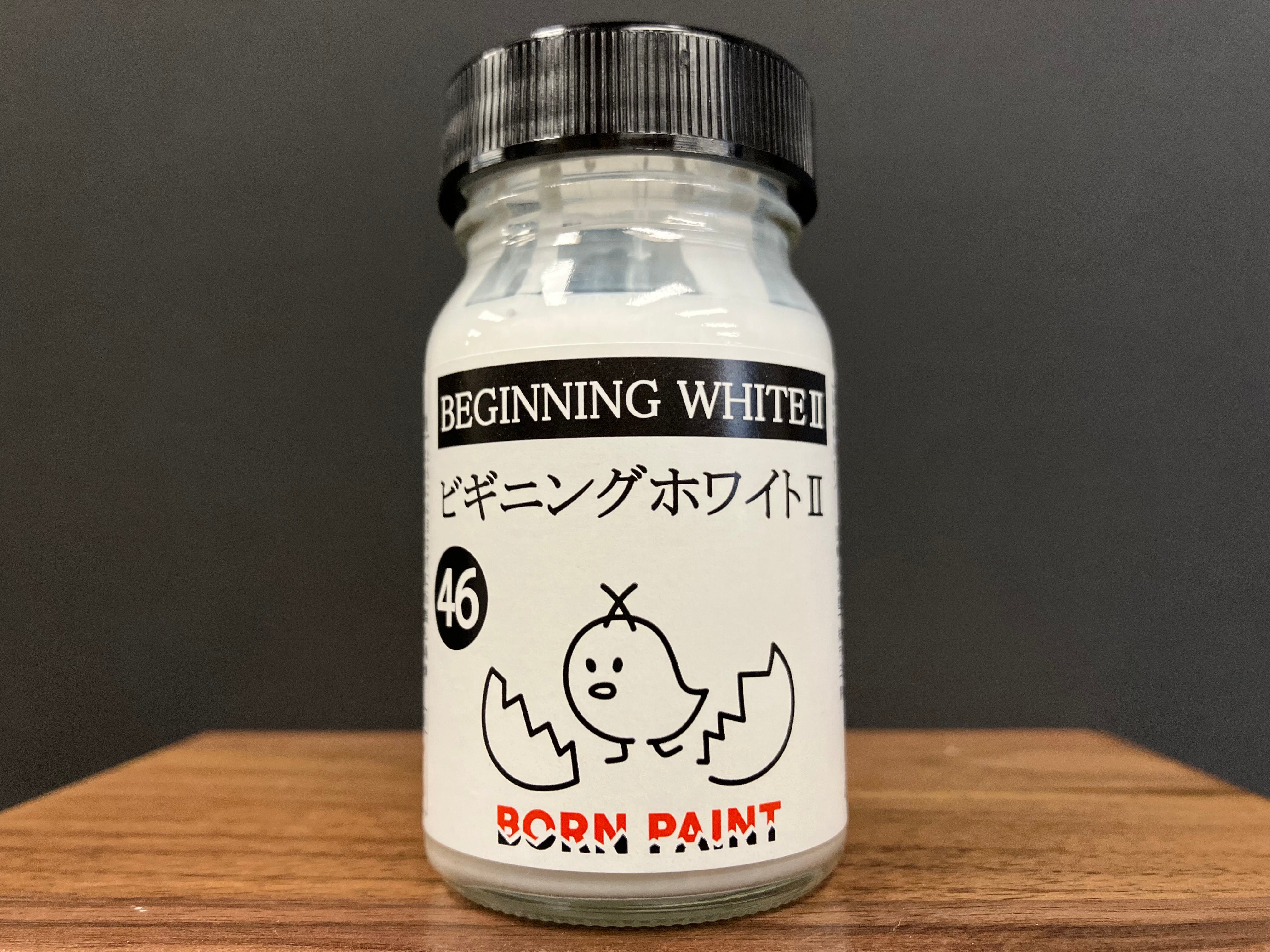 No. 46 Beginning White II [高光純白色 - 底漆] (ビギニングホワイト Ⅱ) 50 ml
