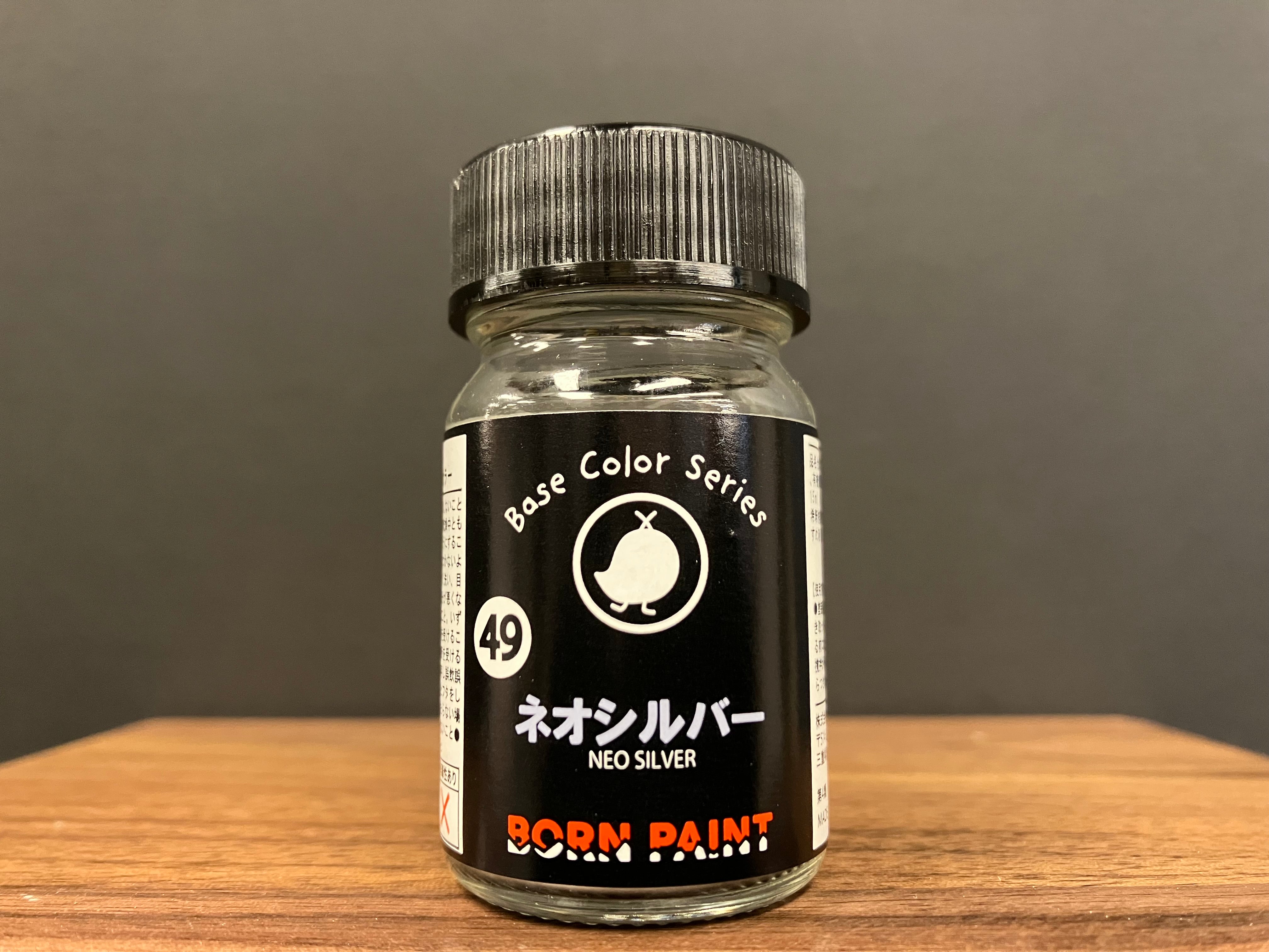 No. 49 Neo Silver [油性塗料 - 新型亮銀] (ネオシルバー) 15 ml