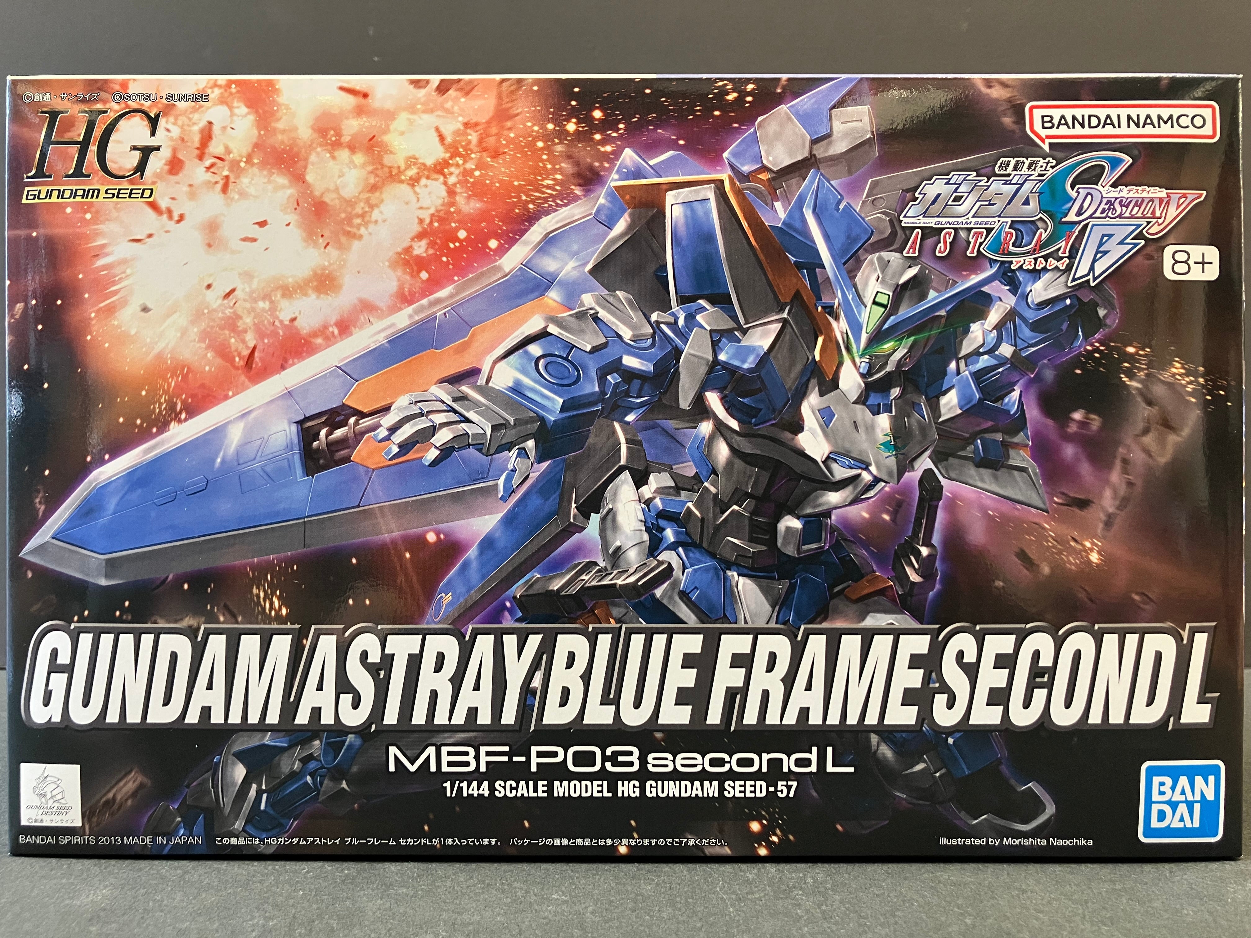 HGGS 1/144 No. 57 MBF-P03 Gundam Astray Blue Frame Second L [迷惘高達藍色機 二型L]