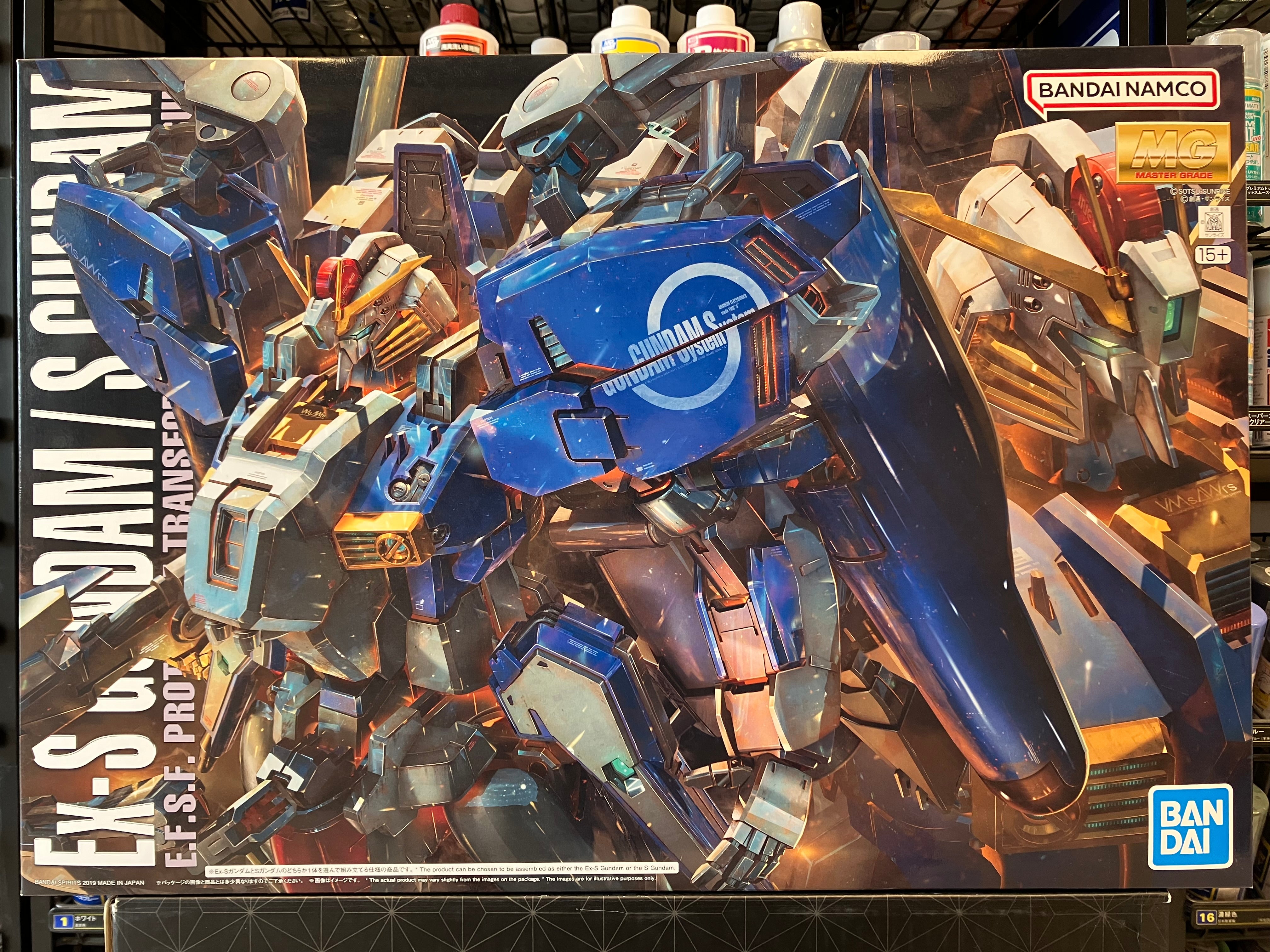 MG 1/100 Ex-S Gundam / S Gundam E.F.S.F. Prototype Transformable Mobile Suit [Ex-S高達/S高達]