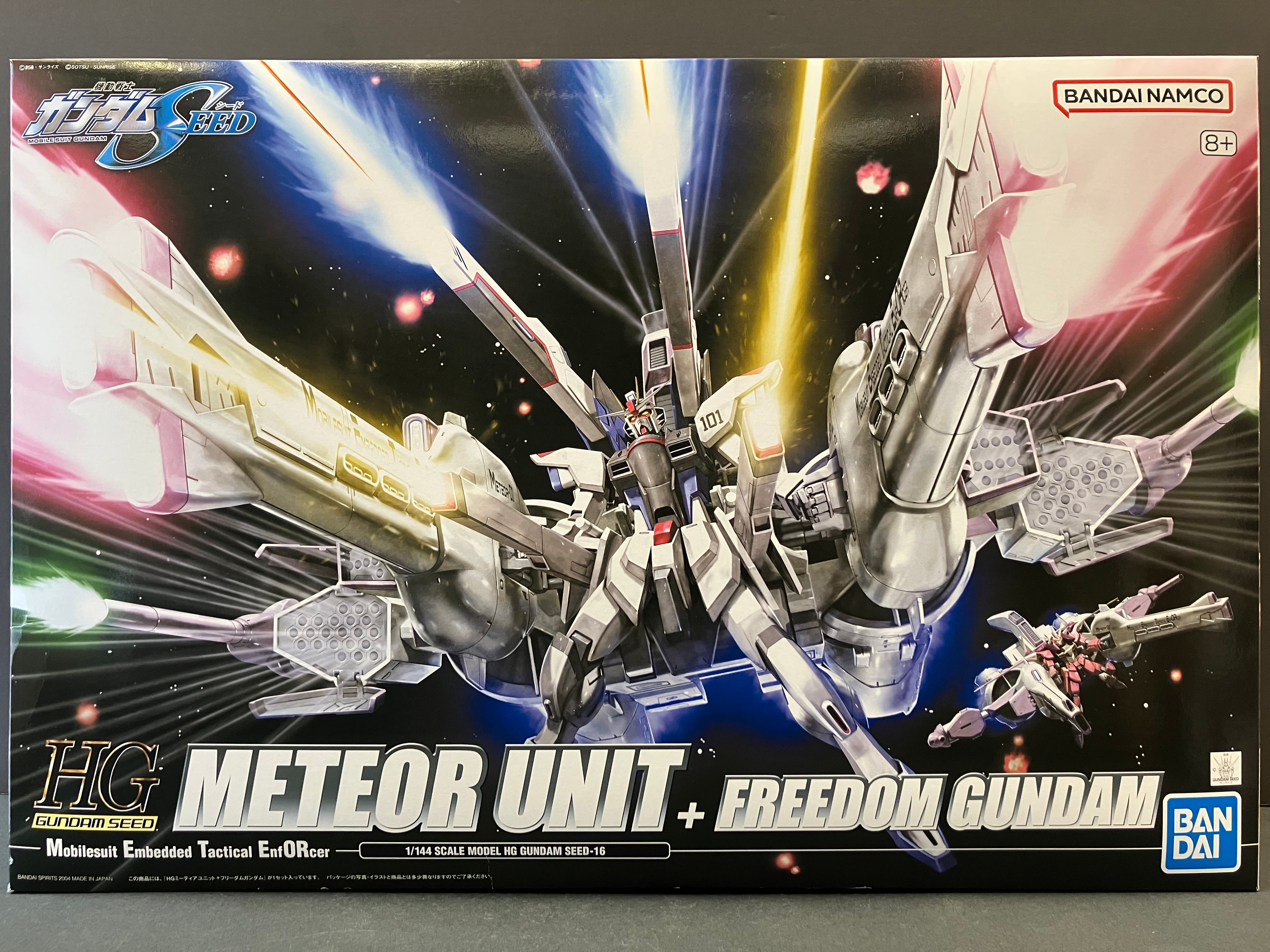 HGGS 1/144 No. 16 Meteor Unit + ZGMF-X10A Freedom Gundam (Mobilesuit Embedded Tactical EnfORcer) [流星號 + 自由高達]