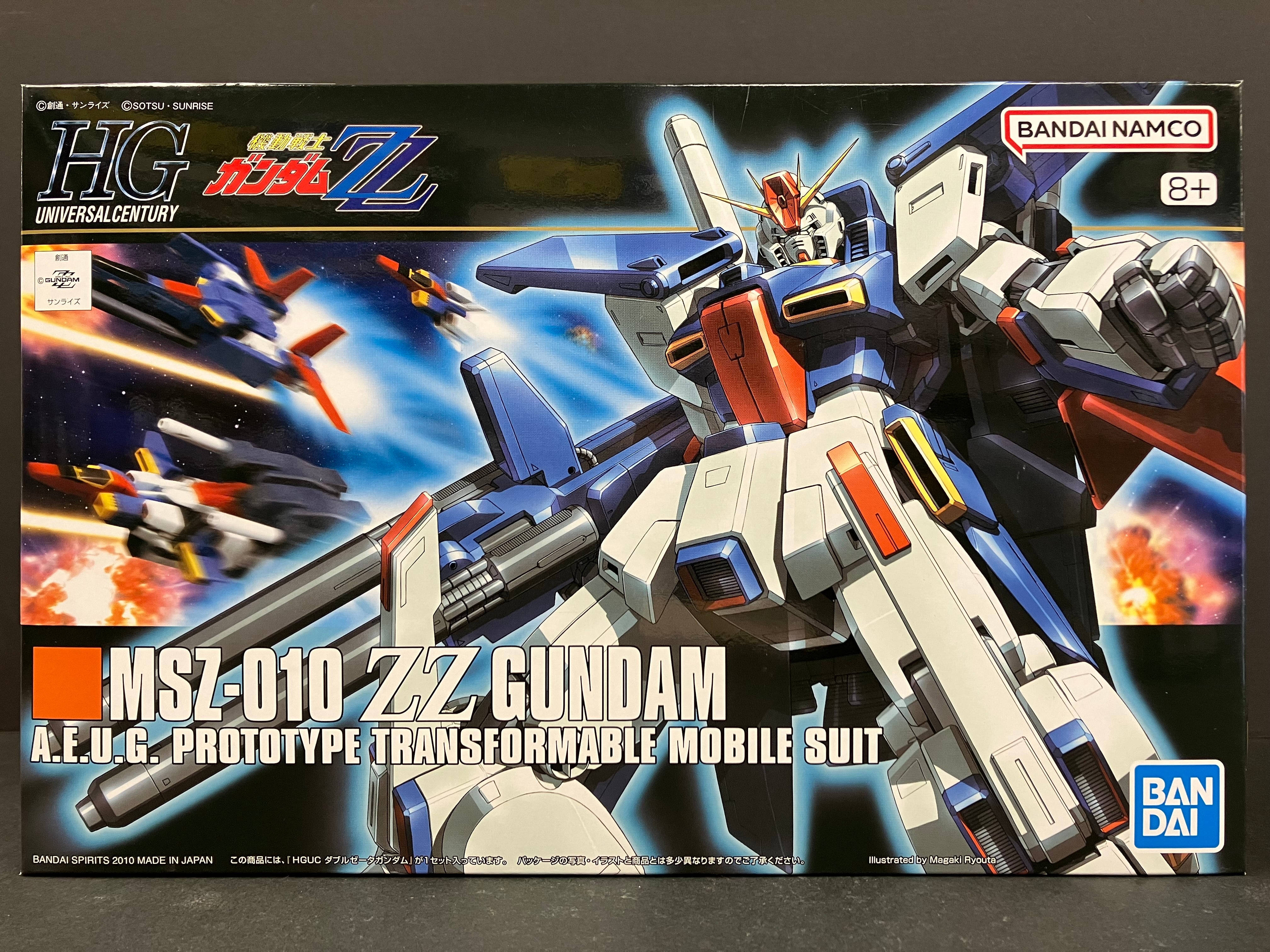 HGUC 1/144 No. 111 MSZ-010 ZZ Gundam A.E.U.G. Prototype Transformable Mobile Suit [ZZ 高達]