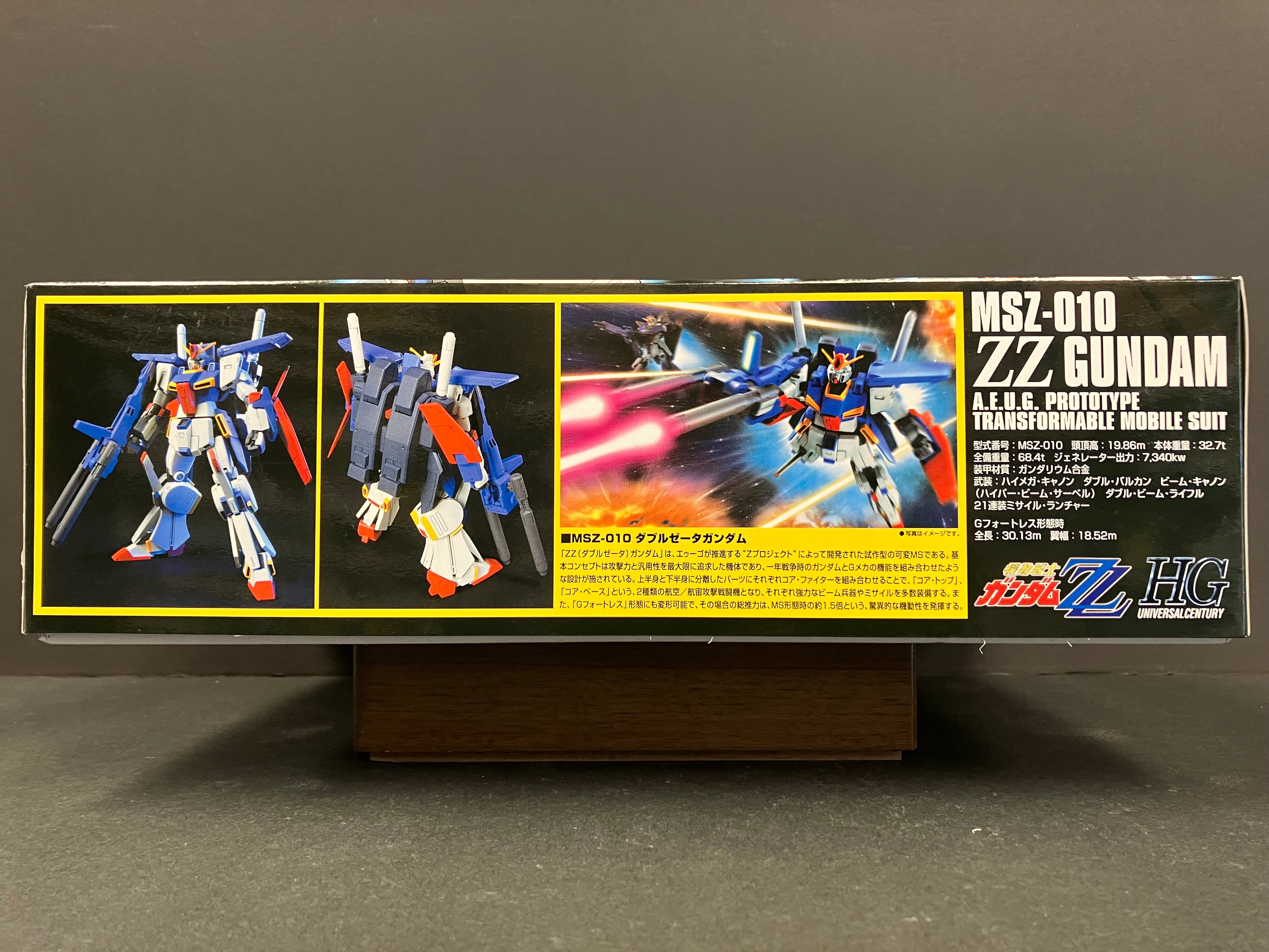 HGUC 1/144 No. 111 MSZ-010 ZZ Gundam A.E.U.G. Prototype Transformable Mobile Suit [ZZ 高達]
