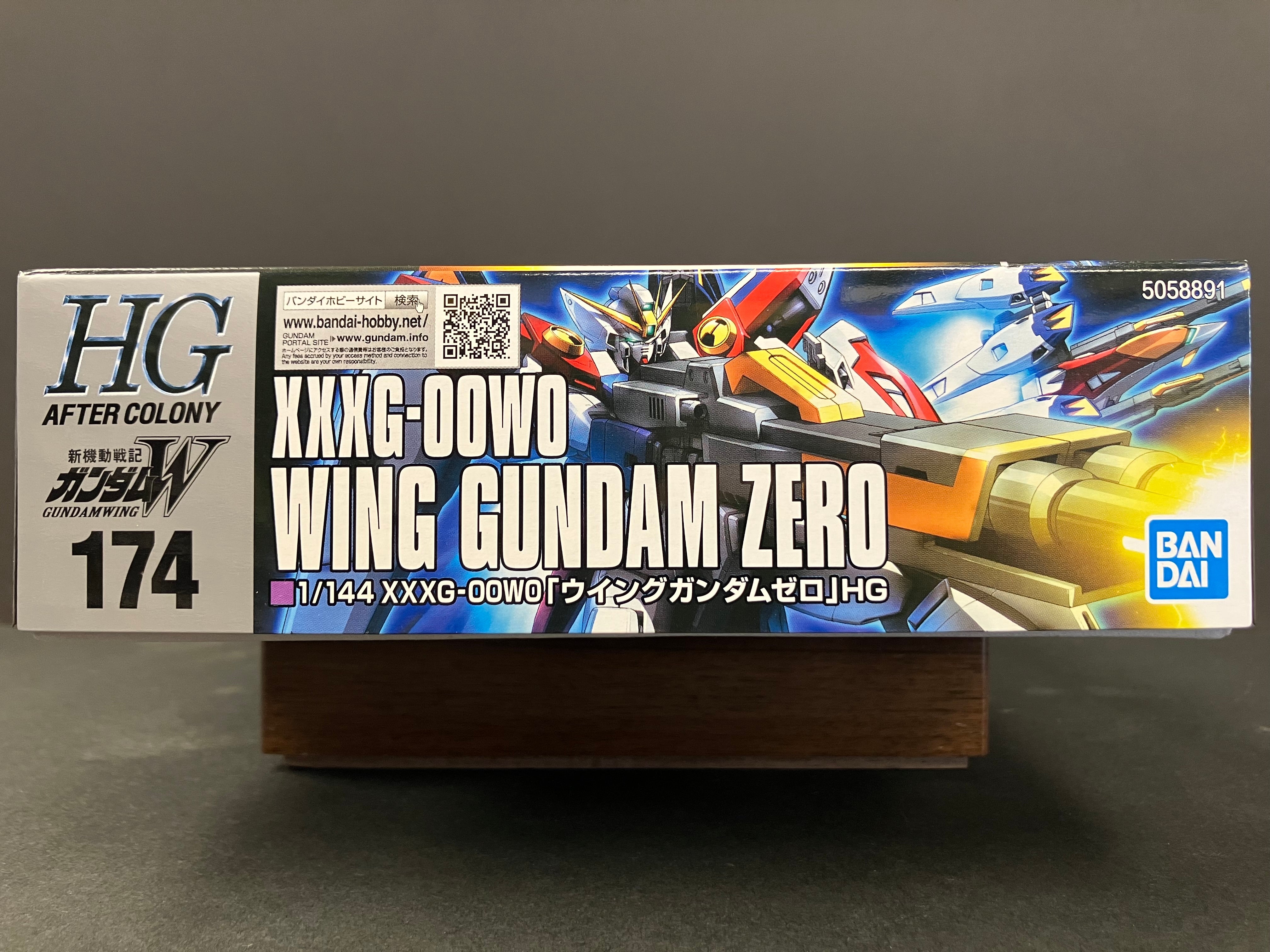 HGAC 1/144 No. 174 XXXG-00W0 Wing Gundam Zero Colonies Liberation Organization Mobile Suit [飛翼高達 零式]