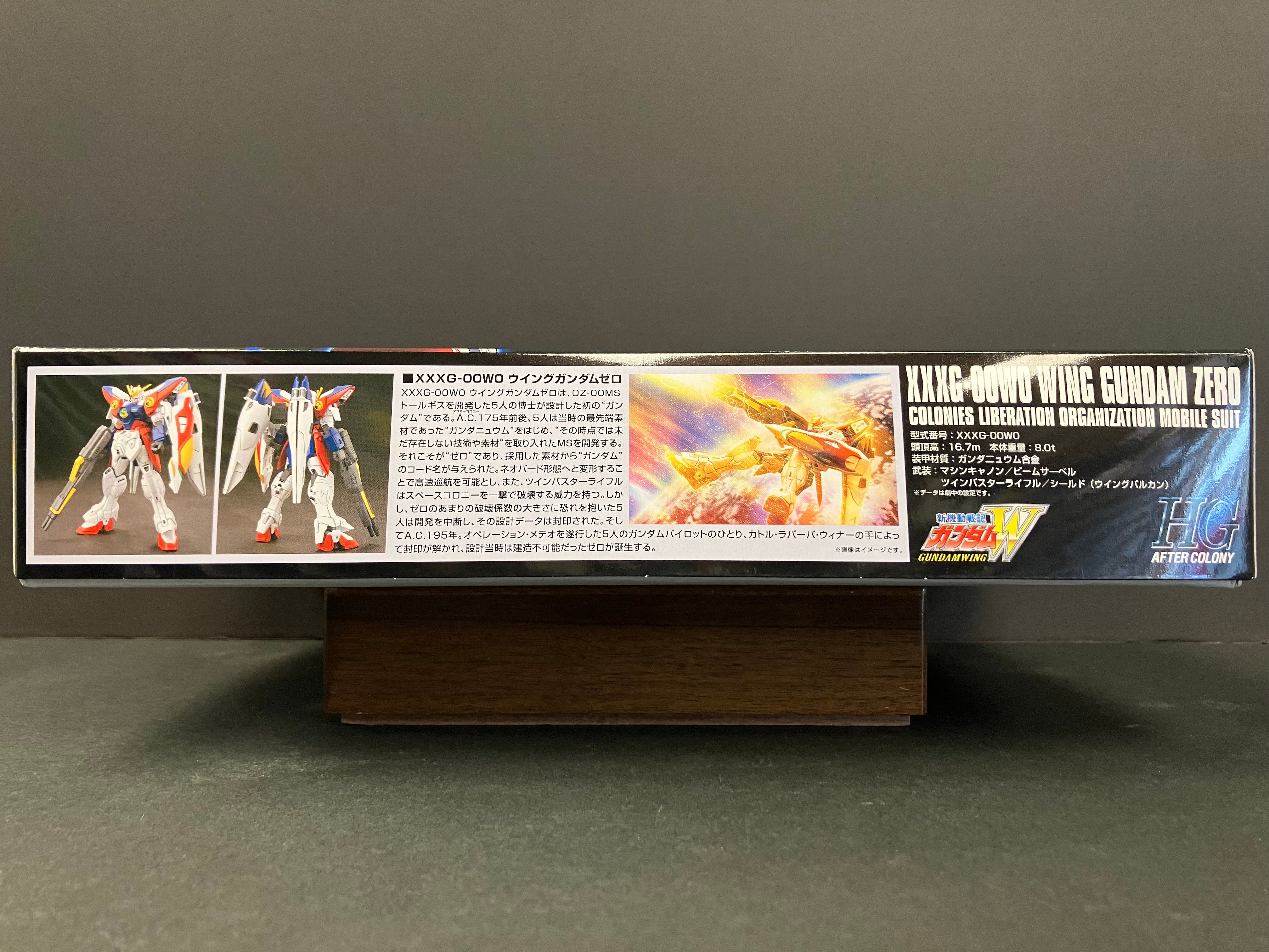 HGAC 1/144 No. 174 XXXG-00W0 Wing Gundam Zero Colonies Liberation Organization Mobile Suit [飛翼高達 零式]