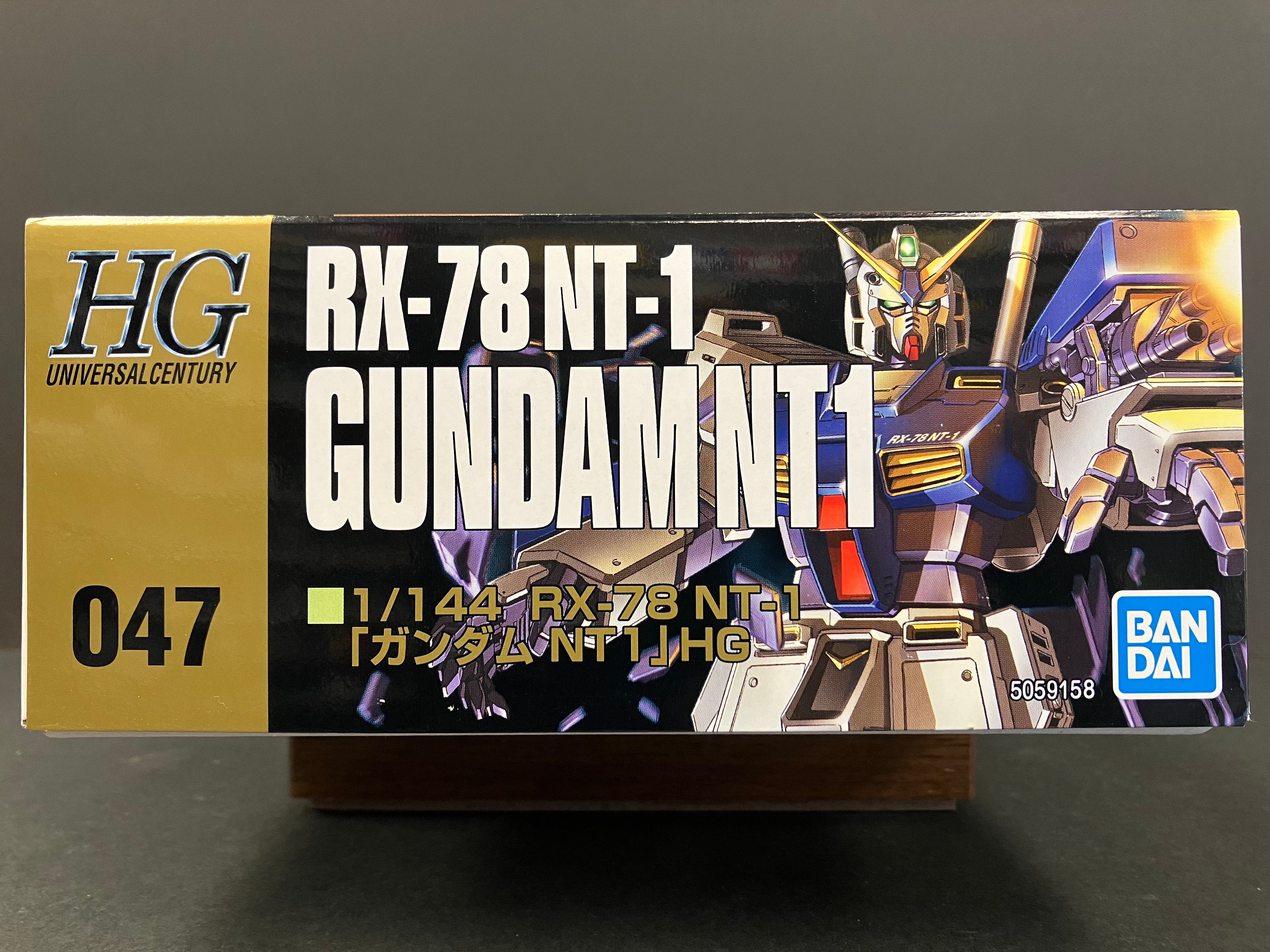HGUC 1/144 No. 047 RX-78 NT-1 Gundam NT1 E.F.S.F. Prototype Mobile Suit for Newtype [高達 NT-1]