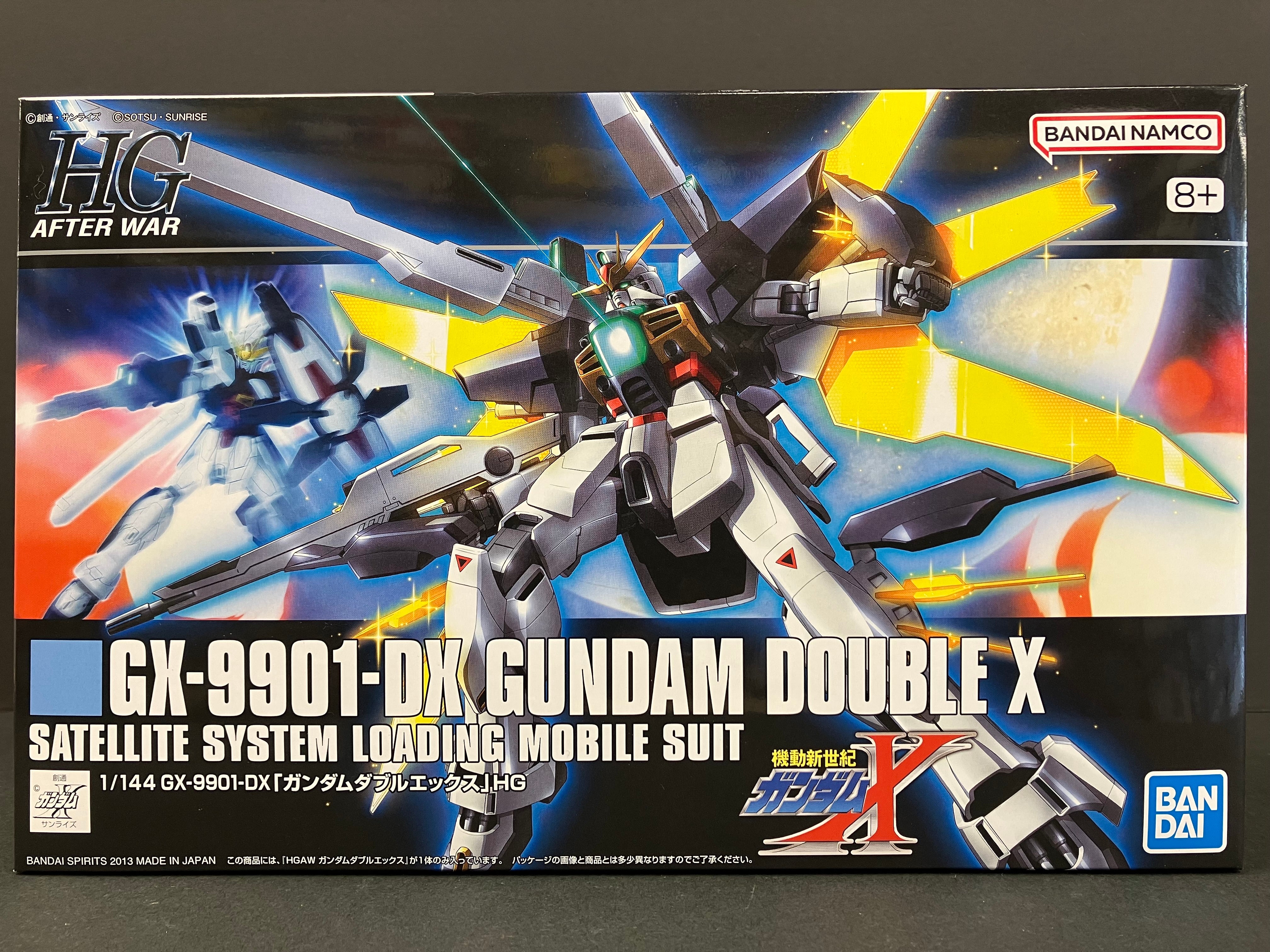 HGAW 1/144 No. 163 GX-9901-DX Gundam Double X Satellite System Loading Mobile Suit [高達 Double X]