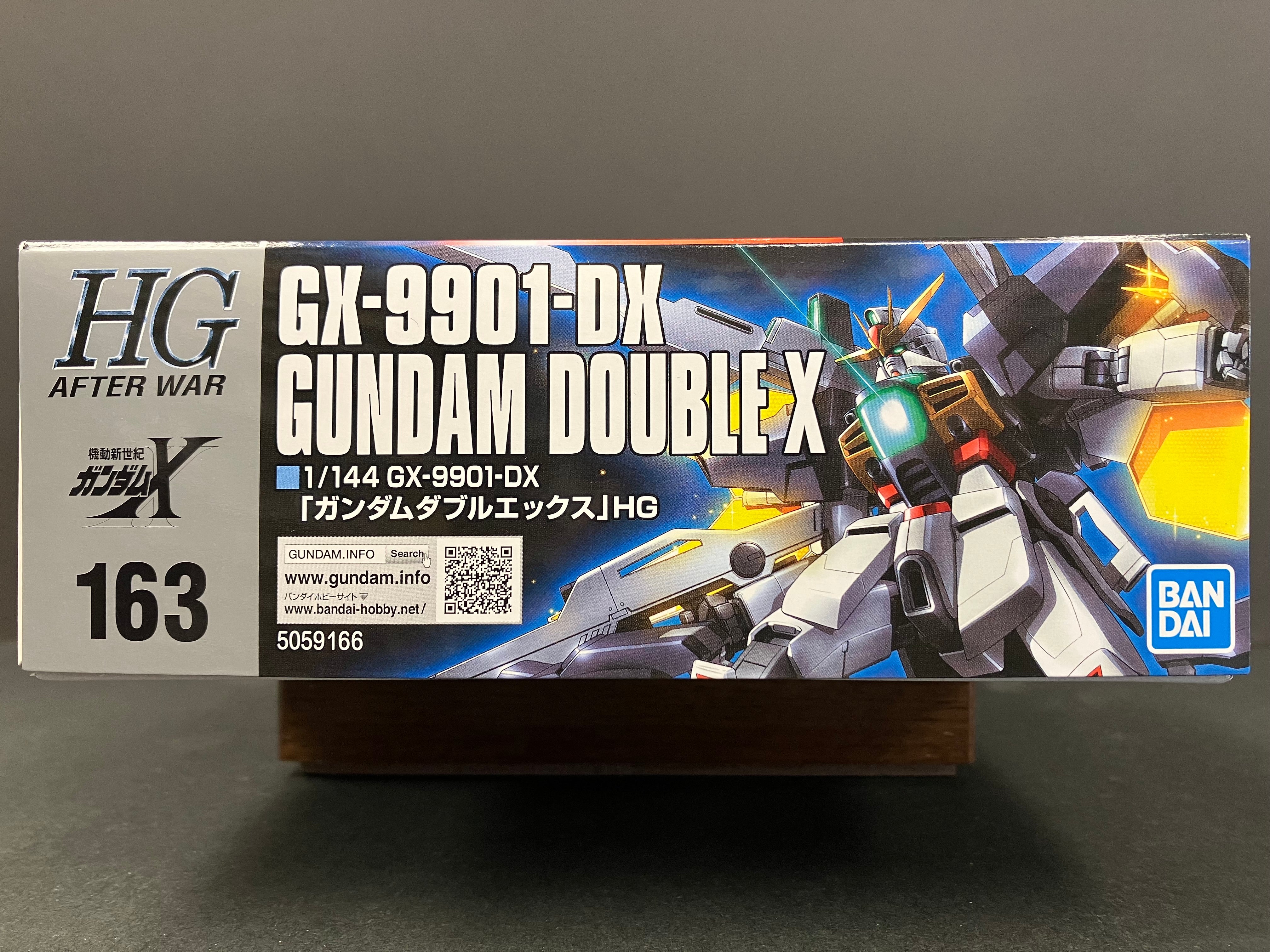 HGAW 1/144 No. 163 GX-9901-DX Gundam Double X Satellite System Loading Mobile Suit [高達 Double X]