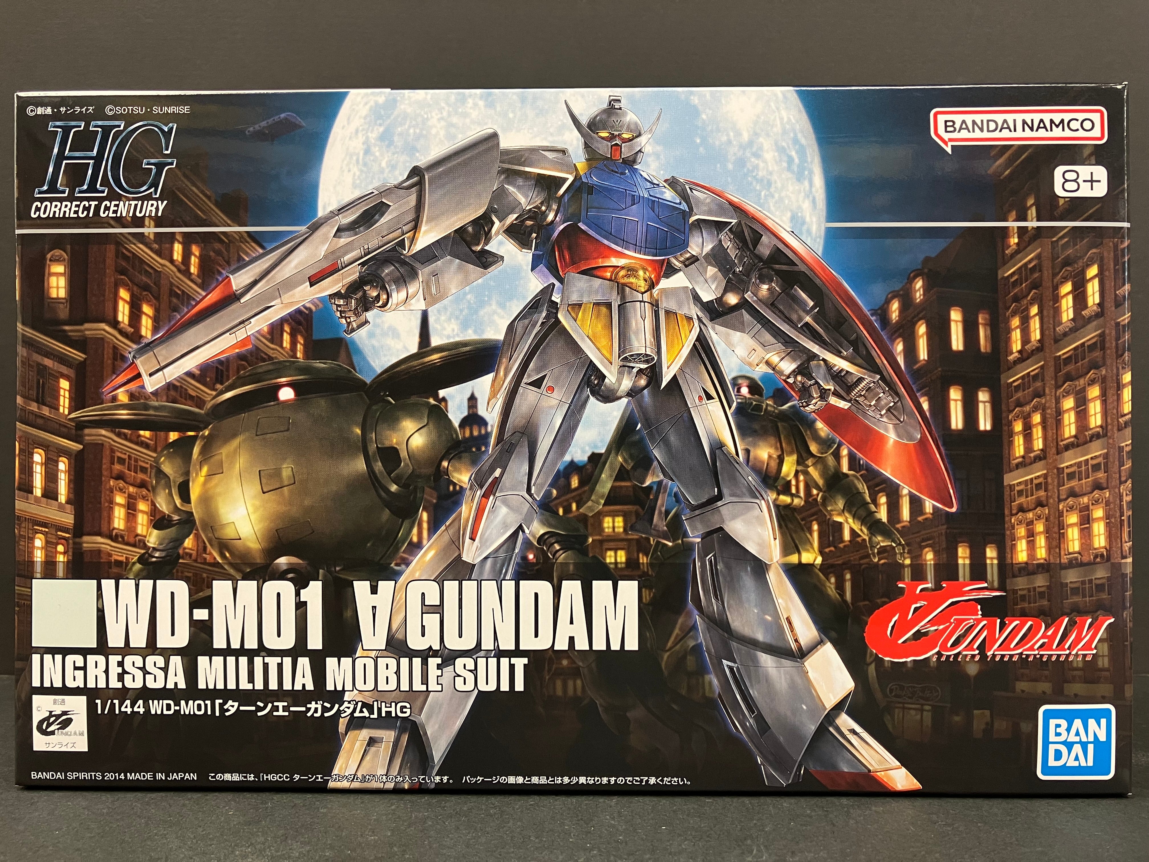 HGCC 1/144 No. 177 WD-M01 ∀ Gundam Ingressa Militia Mobile Suit [Turn A 高達]