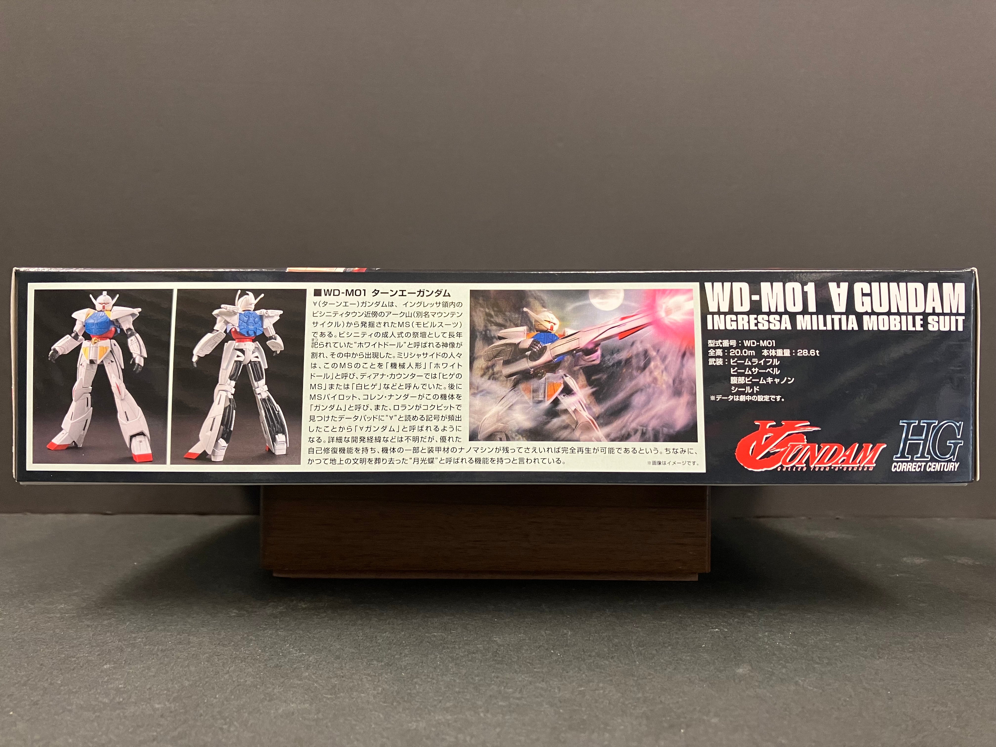 HGCC 1/144 No. 177 WD-M01 ∀ Gundam Ingressa Militia Mobile Suit [Turn A 高達]