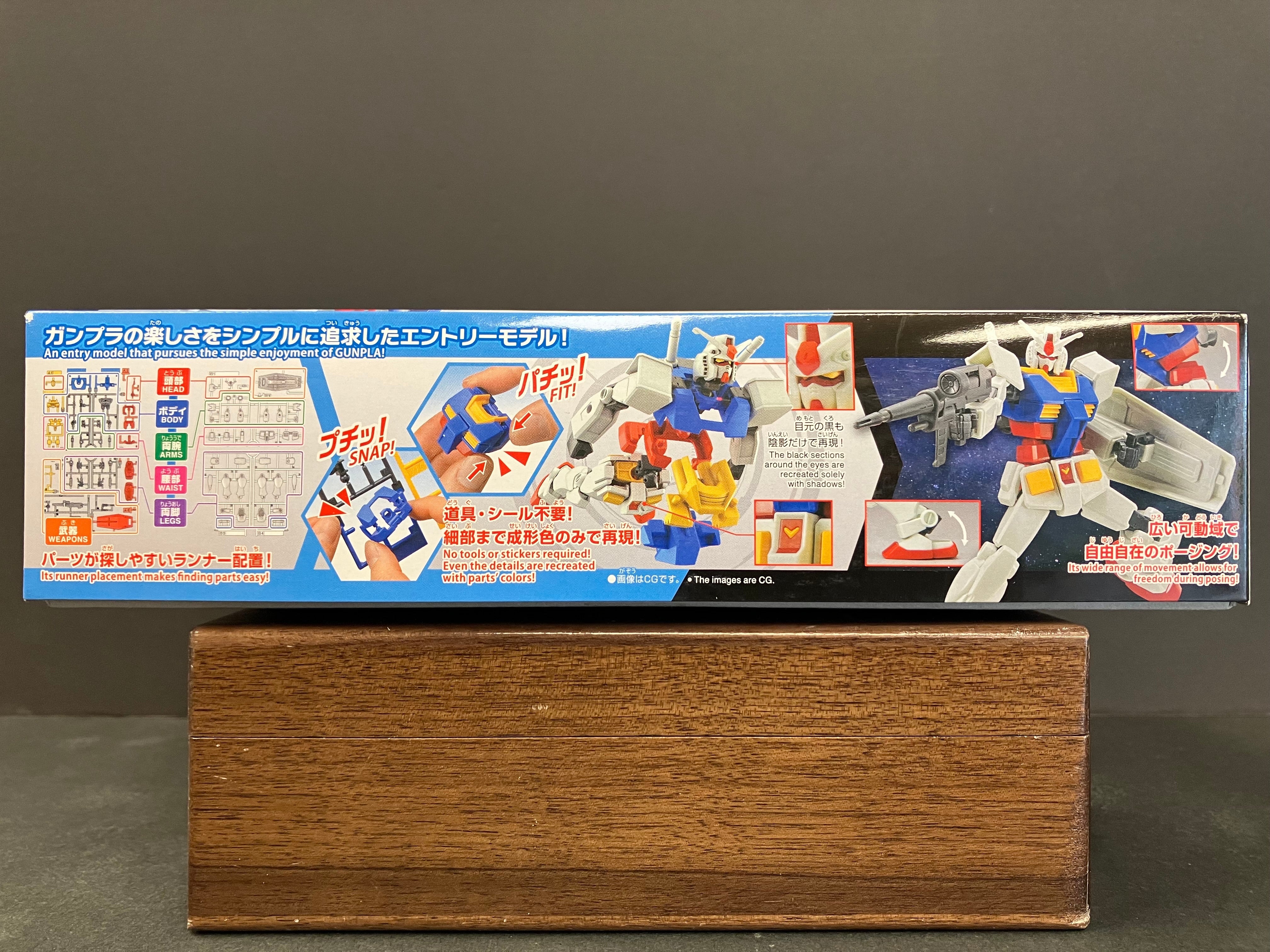 EG 1/144 No. 1 RX-78-2 Gundam E.F.S.F. Prototype Close-Combat Mobile Suit ~ Mobile Suit Gundam [元祖高達]