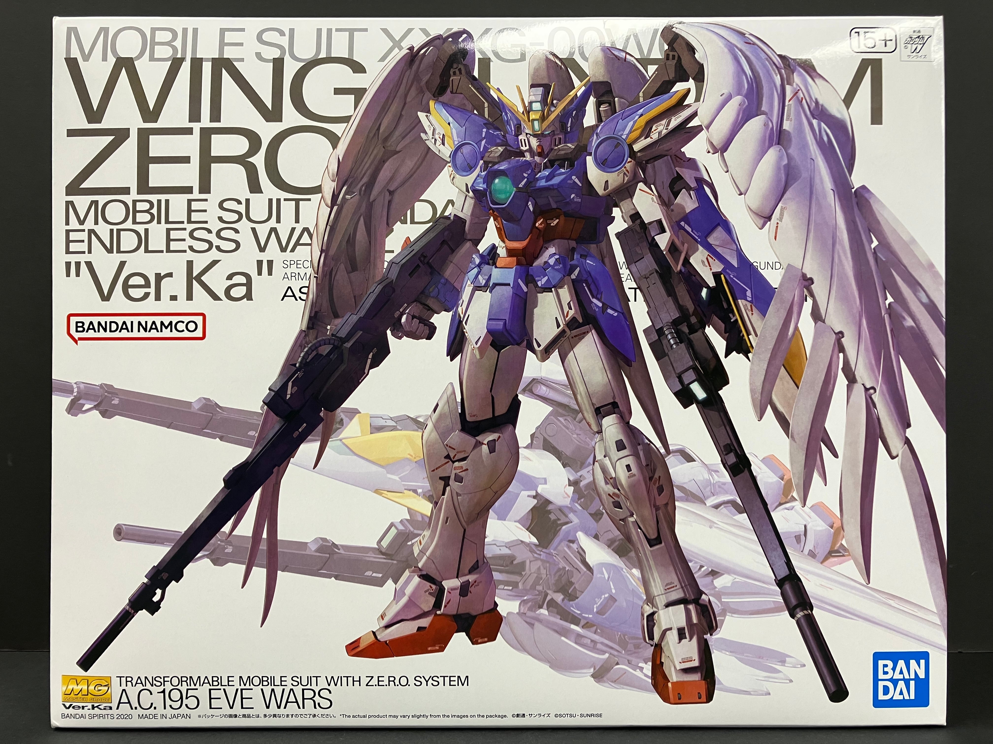 MG 1/100 Mobile Suit XXXG-00W0 Wing Gundam Zero Mobile Suit Gundam Endless Waltz Version Ka