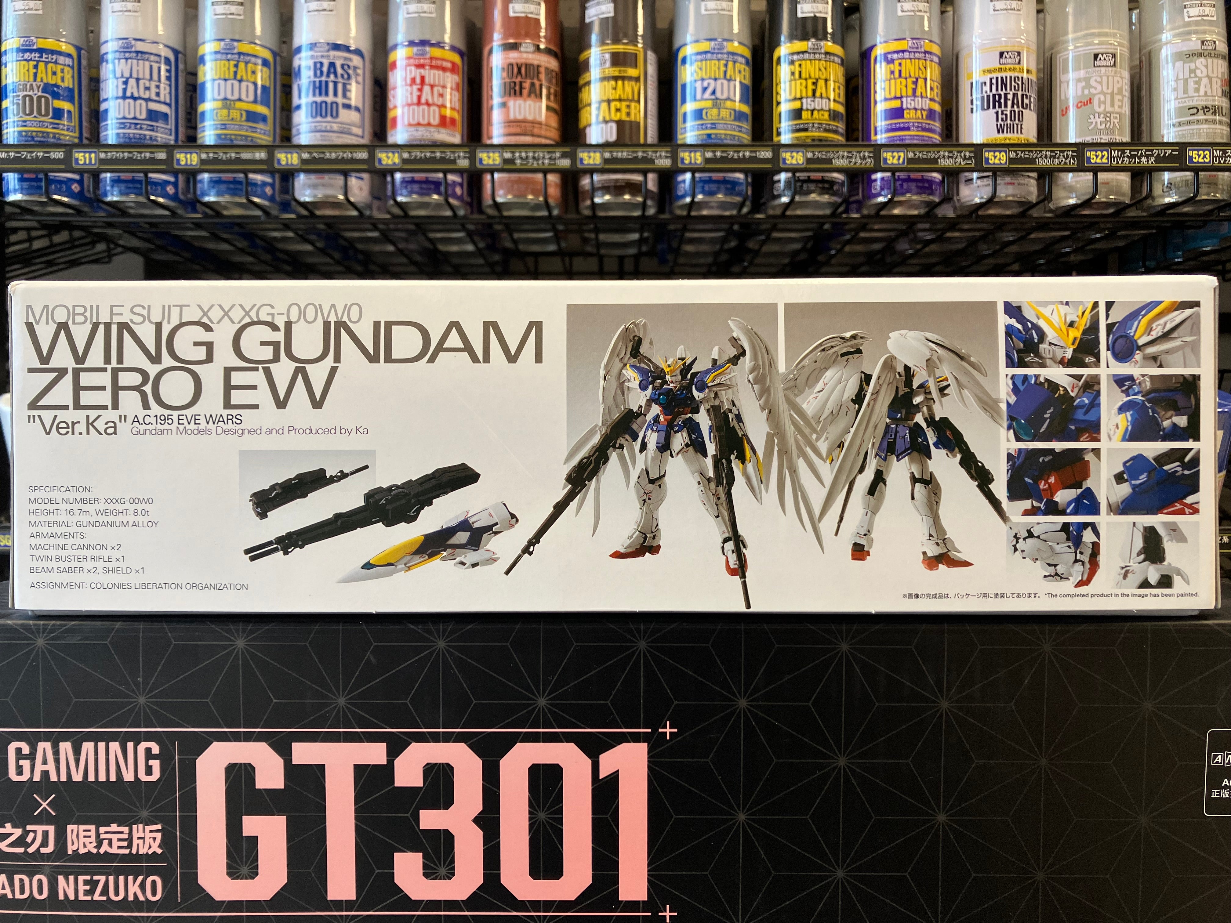 MG 1/100 Mobile Suit XXXG-00W0 Wing Gundam Zero Mobile Suit Gundam Endless Waltz Version Ka