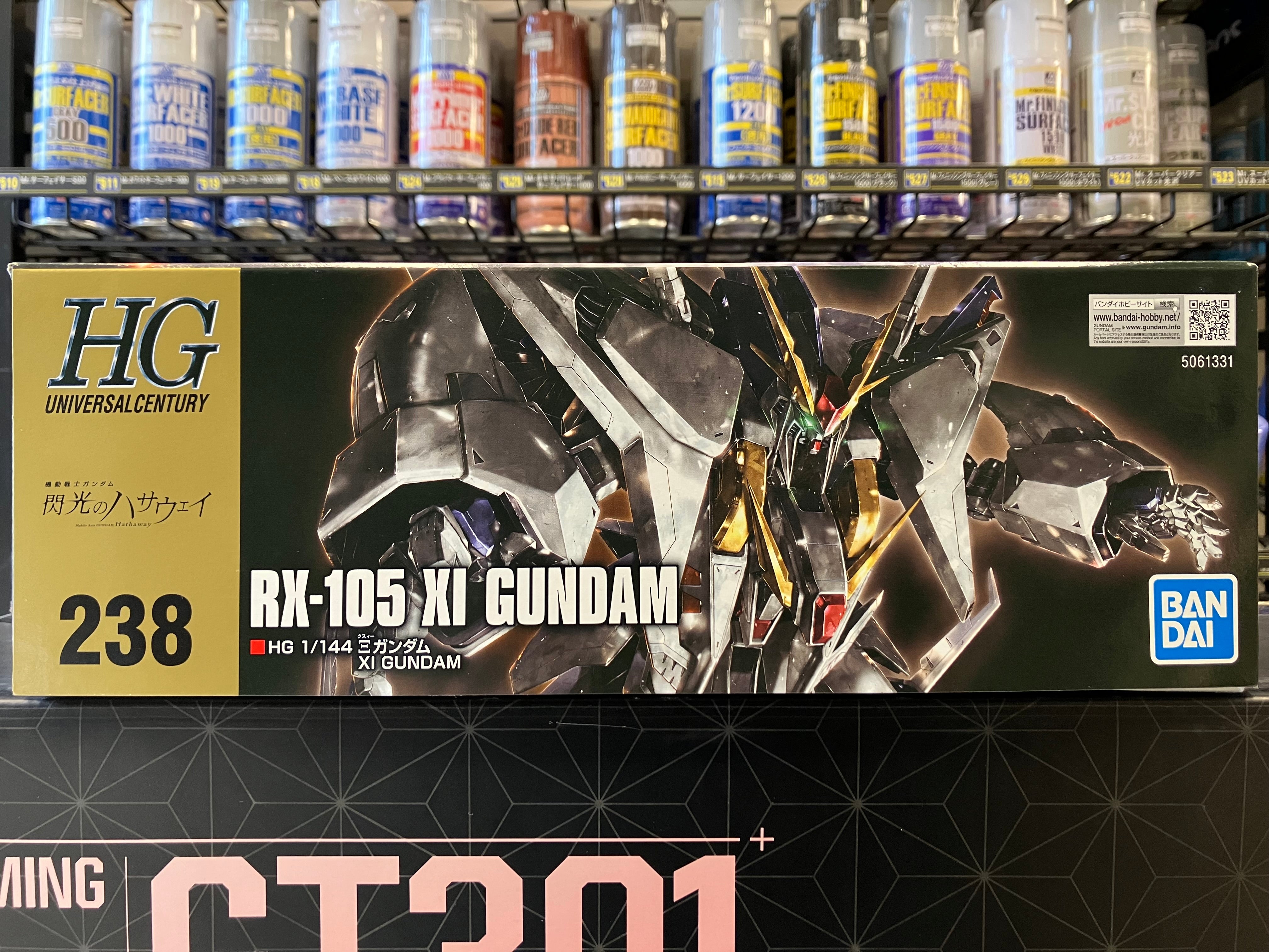 HGUC 1/144 No. 238 RX-105 Xi Gundam Minovsky Flight System Mobile Suit [機動戰士高達 閃光的哈撒維 ~ Xi 高達]