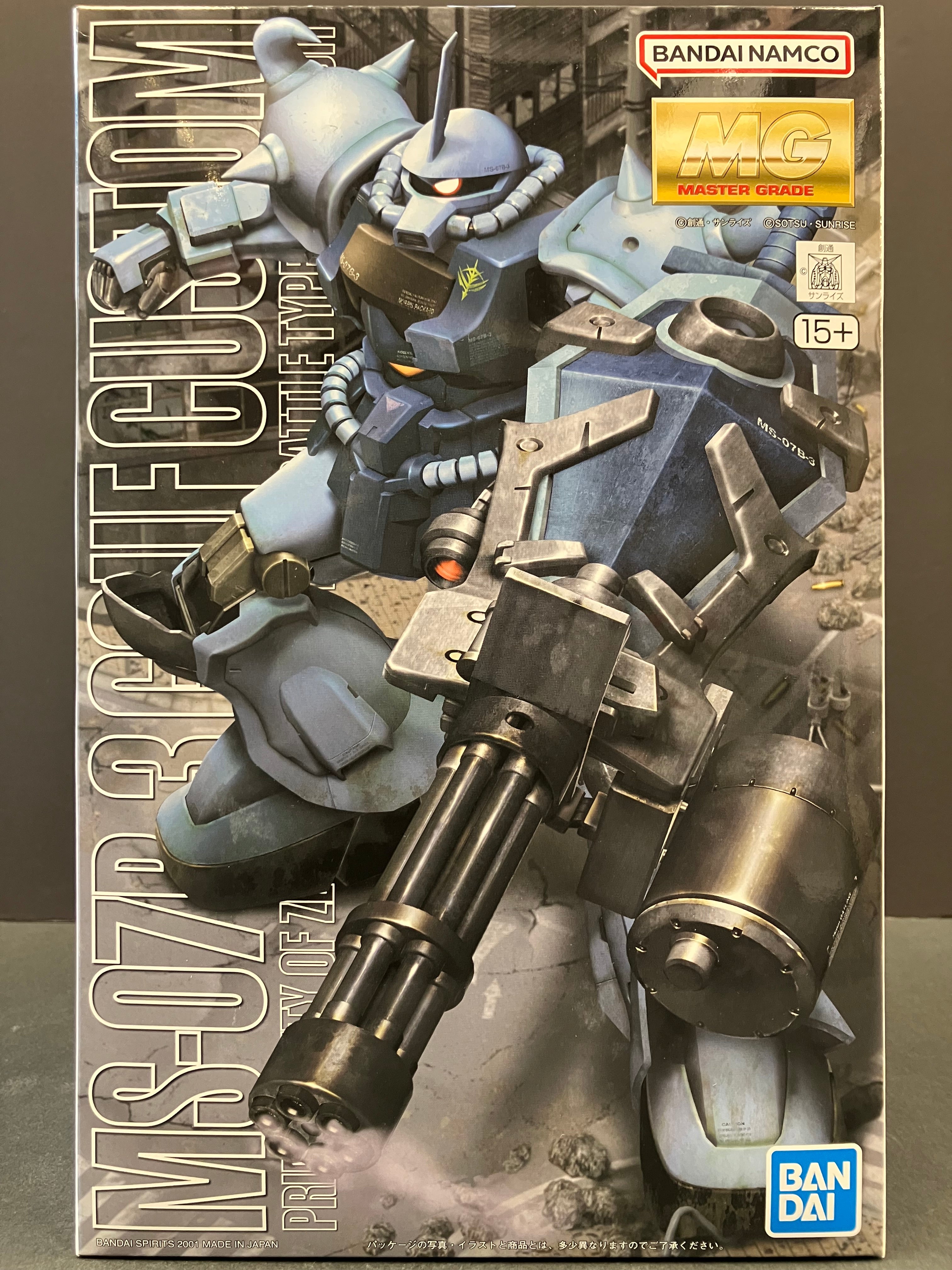 MG 1/100 MS-07B-3 Gouf Custom Principality of Zeon Productive Land Battle Type Mobile Suit [老虎特裝型]