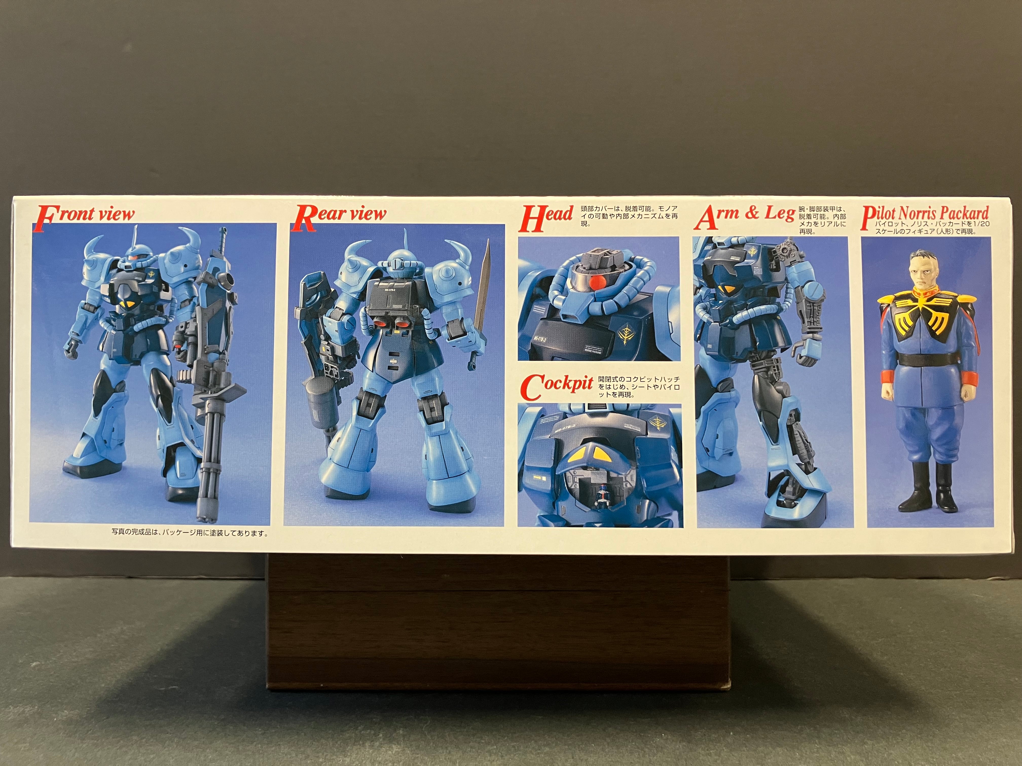 MG 1/100 MS-07B-3 Gouf Custom Principality of Zeon Productive Land Battle Type Mobile Suit [老虎特裝型]