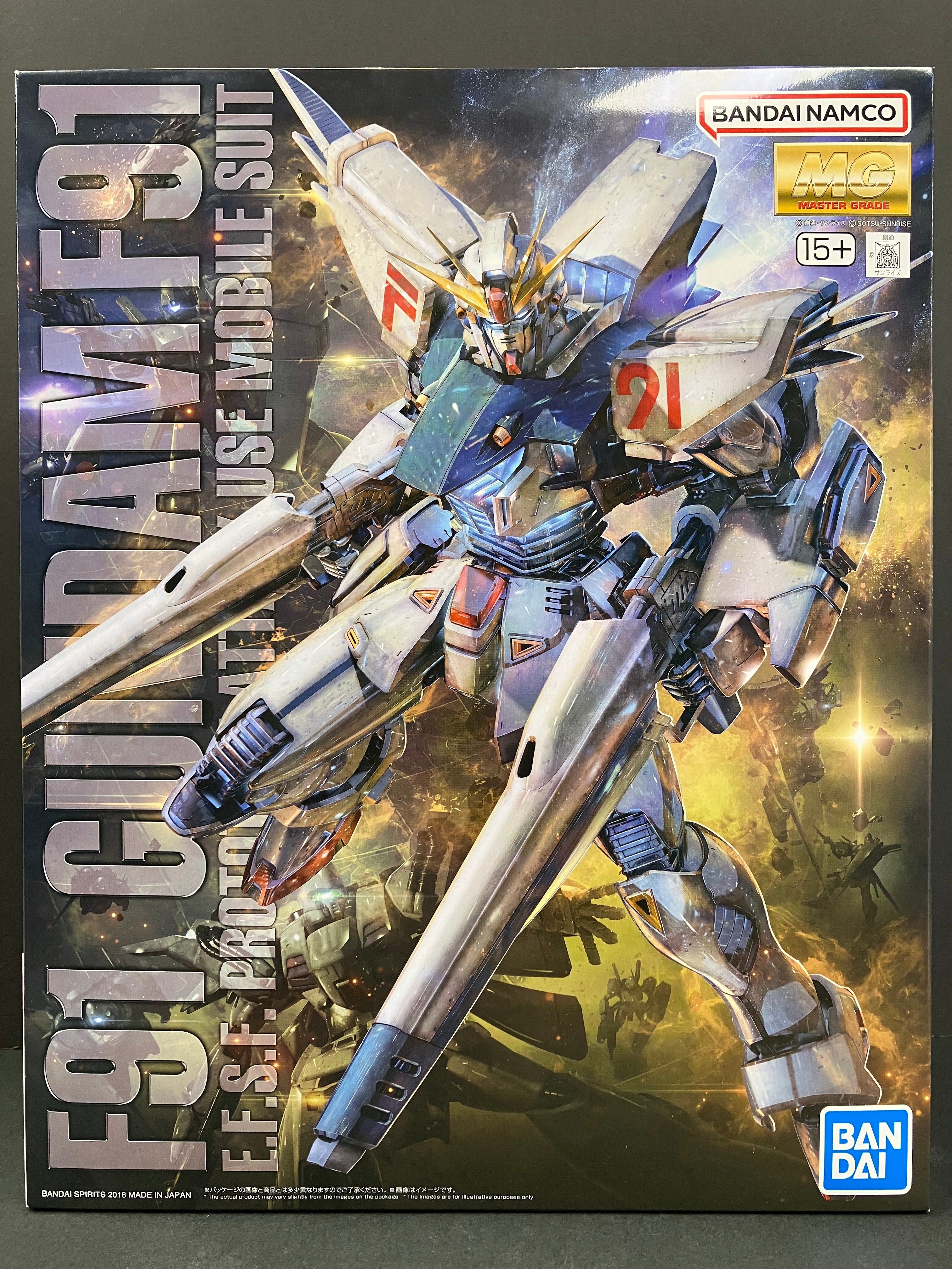 MG 1/100 F91 Gundam F91 Version 2.0 E.F.S.F. Prototype Attack Use Mobile Suit [高達 F91 Ver. 2.0]