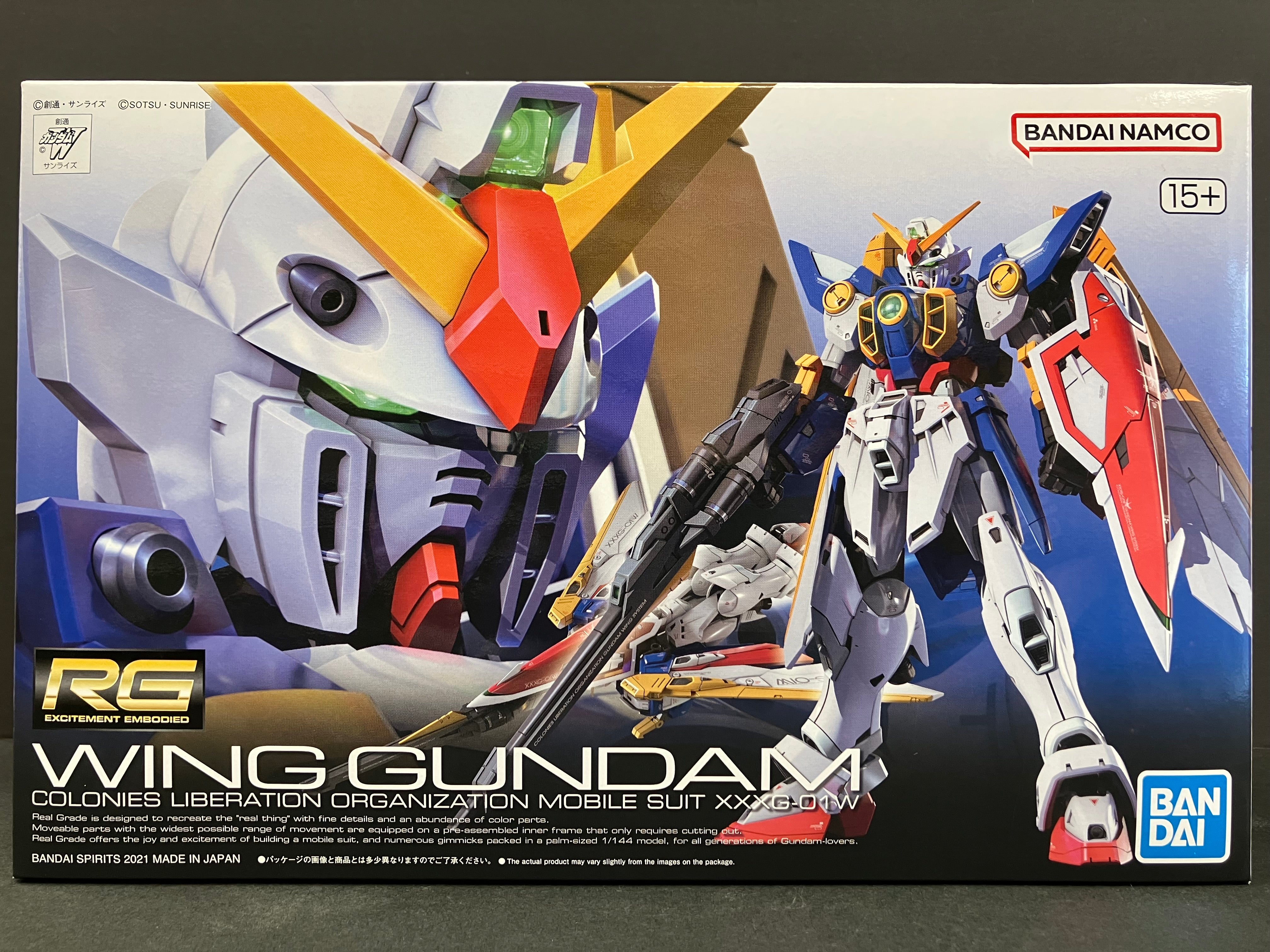 RG 1/144 No. 35 Wing Gundam Colonies Liberation Organization Mobile Suit XXXG-01W [飛翼高達]