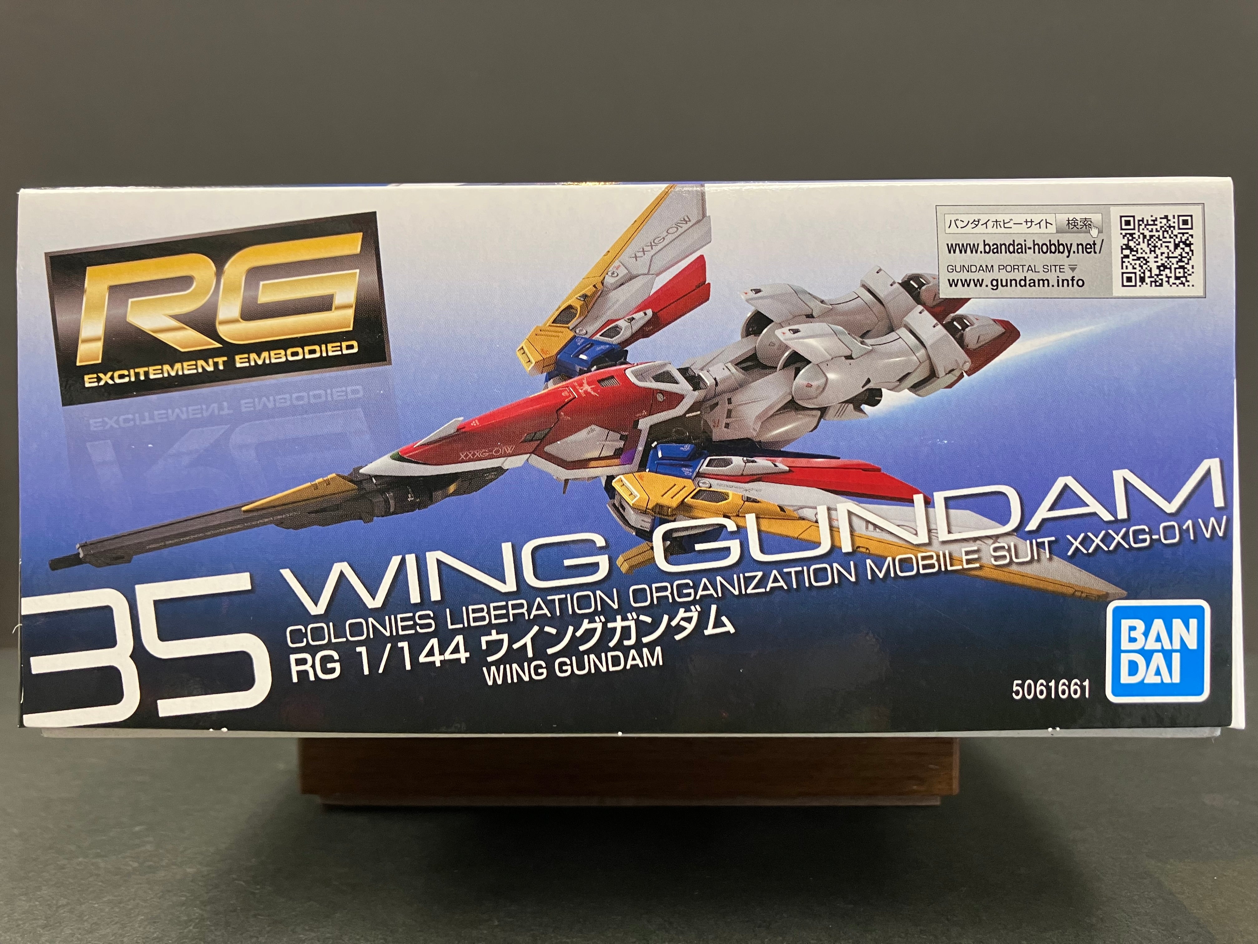 RG 1/144 No. 35 Wing Gundam Colonies Liberation Organization Mobile Suit XXXG-01W [飛翼高達]
