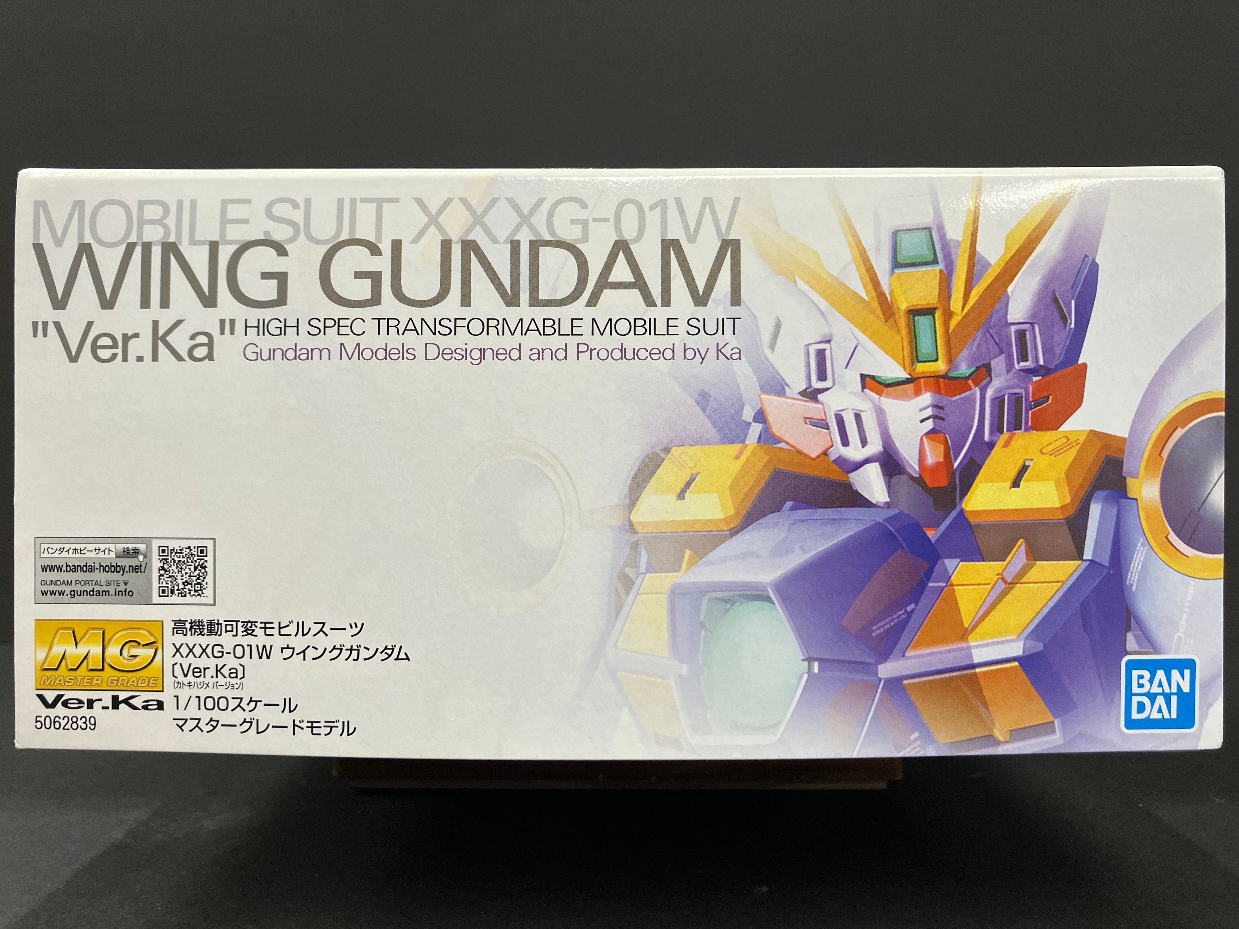 MG 1/100 Mobile Suit XXXG-01W Wing Gundam High Spec Transformable Mobile Suit Version Ka [飛翼高達 EW Ver. Ka]