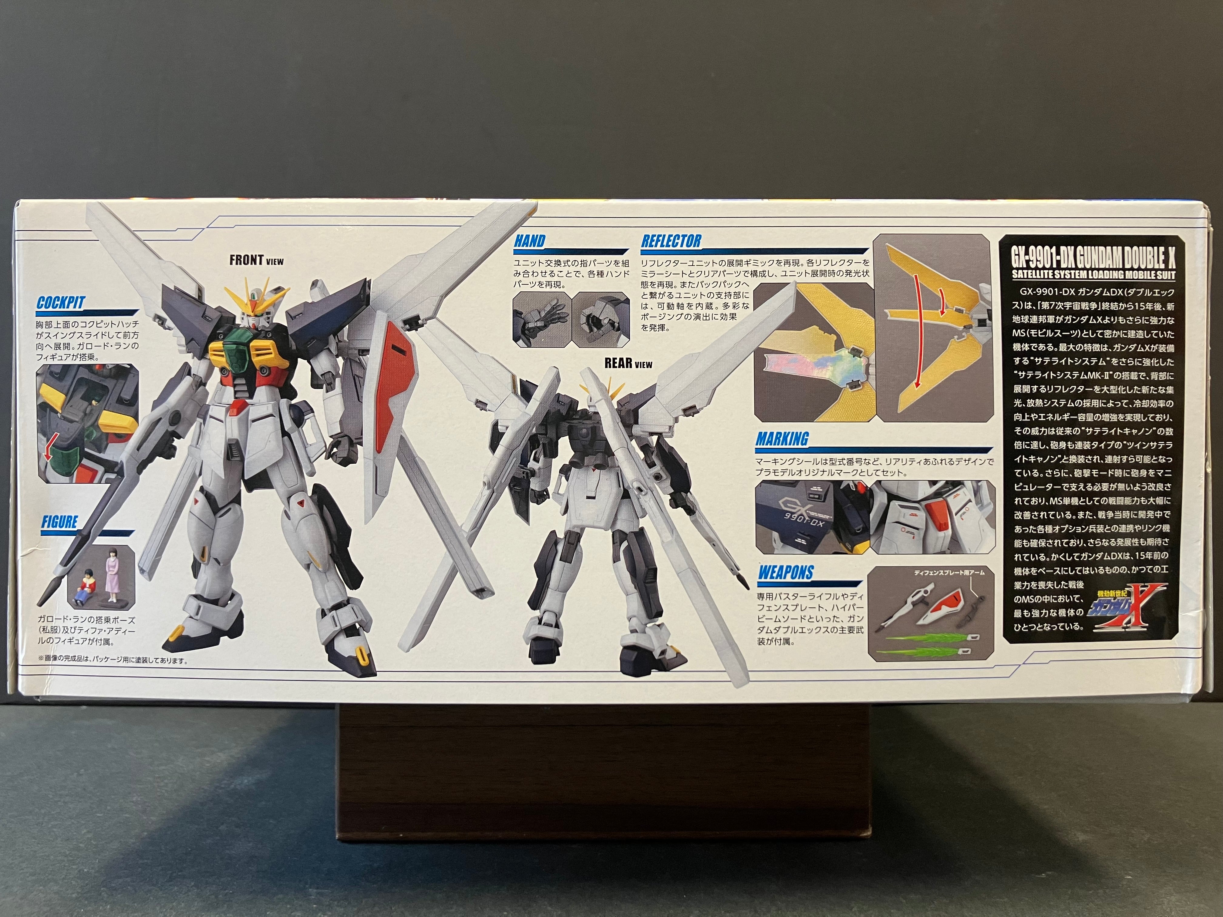 MG 1/100 GX-9901-DX Gundam Double X Satellite System Loading Mobile Suit [高達 Double X]