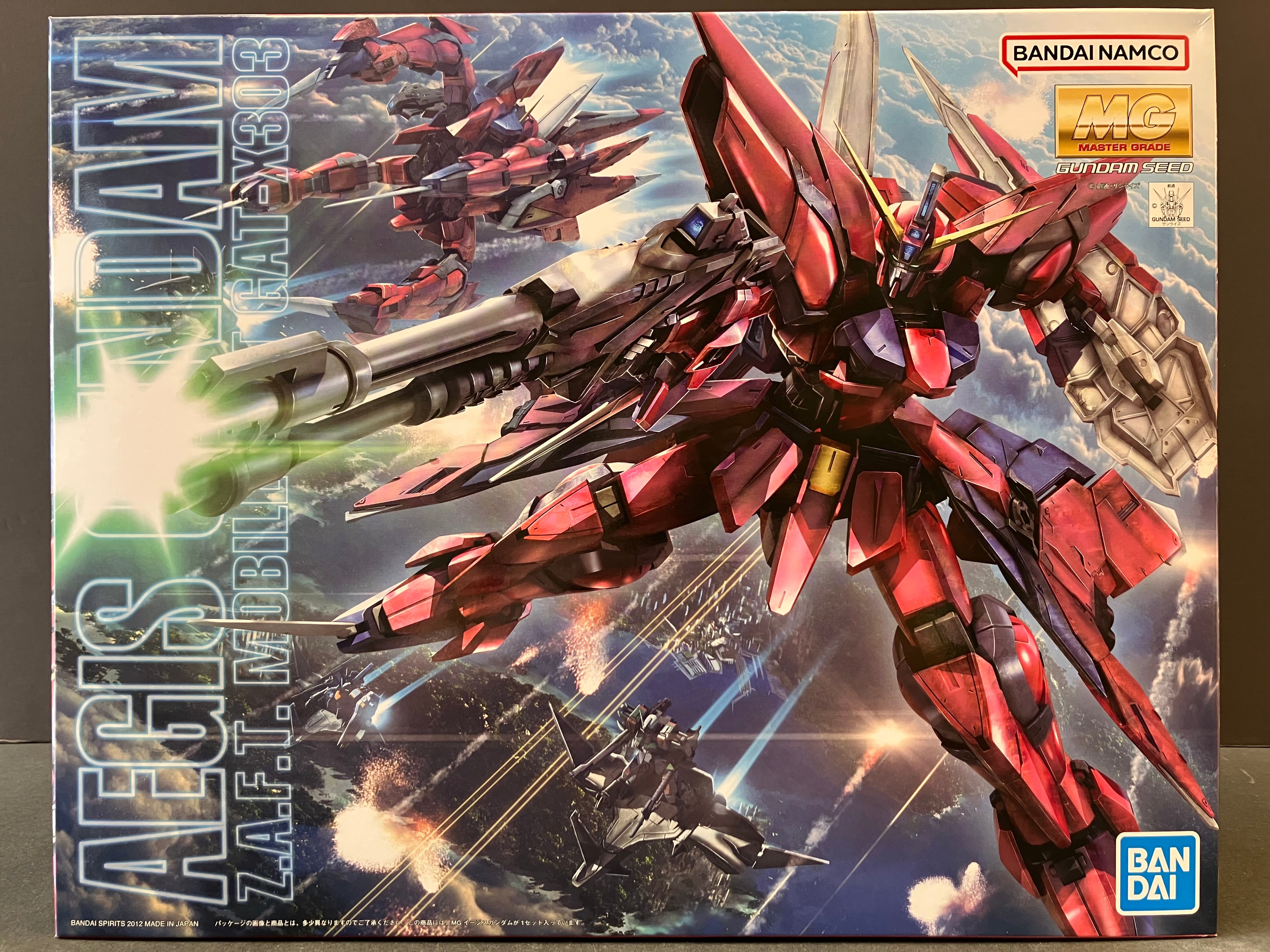 MG 1/100 Aegis Gundam Z.A.F.T. Mobile Suit GAT-X303 [神盾高達]