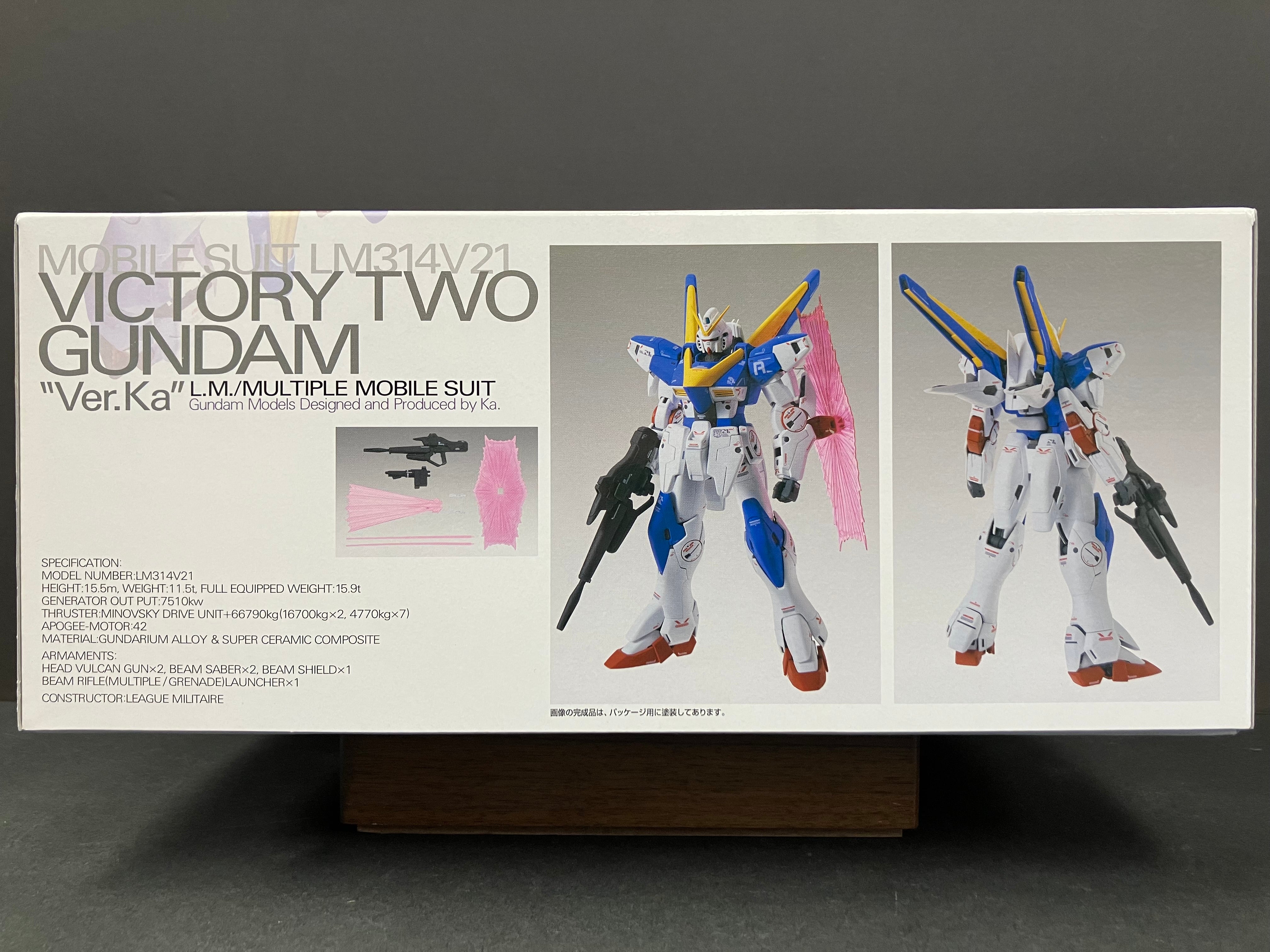 MG 1/100 Mobile Suit LM314V21 Victory Two Gundam L.M./Multiple Mobile Suit Version Ka [V2 高達 Ver. Ka]