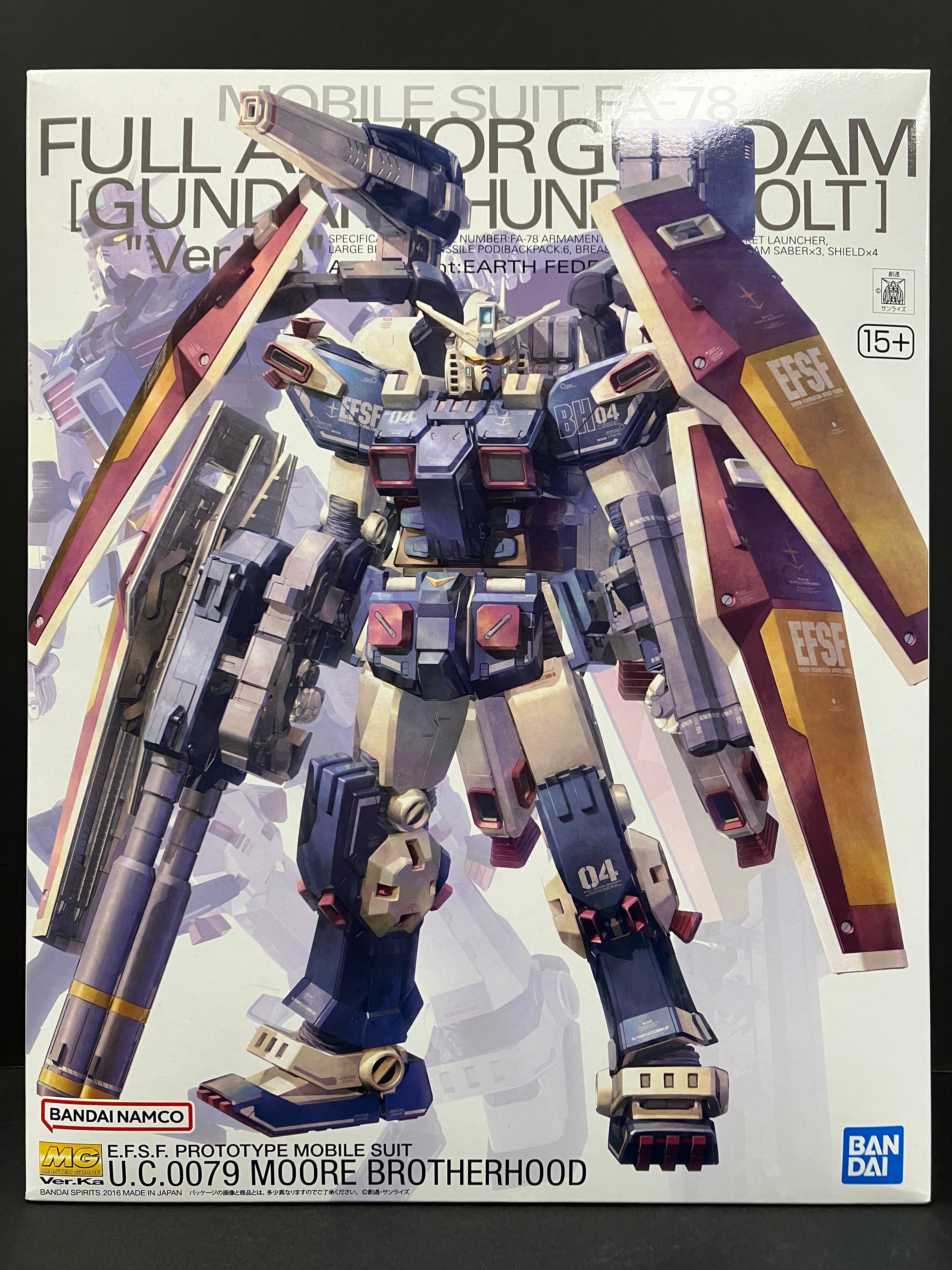 MG 1/100 Mobile Suit FA-78 Full Armor Gundam [Gundam Thunderbolt] E.F.S.F. Prototype Mobile Suit Version Ka